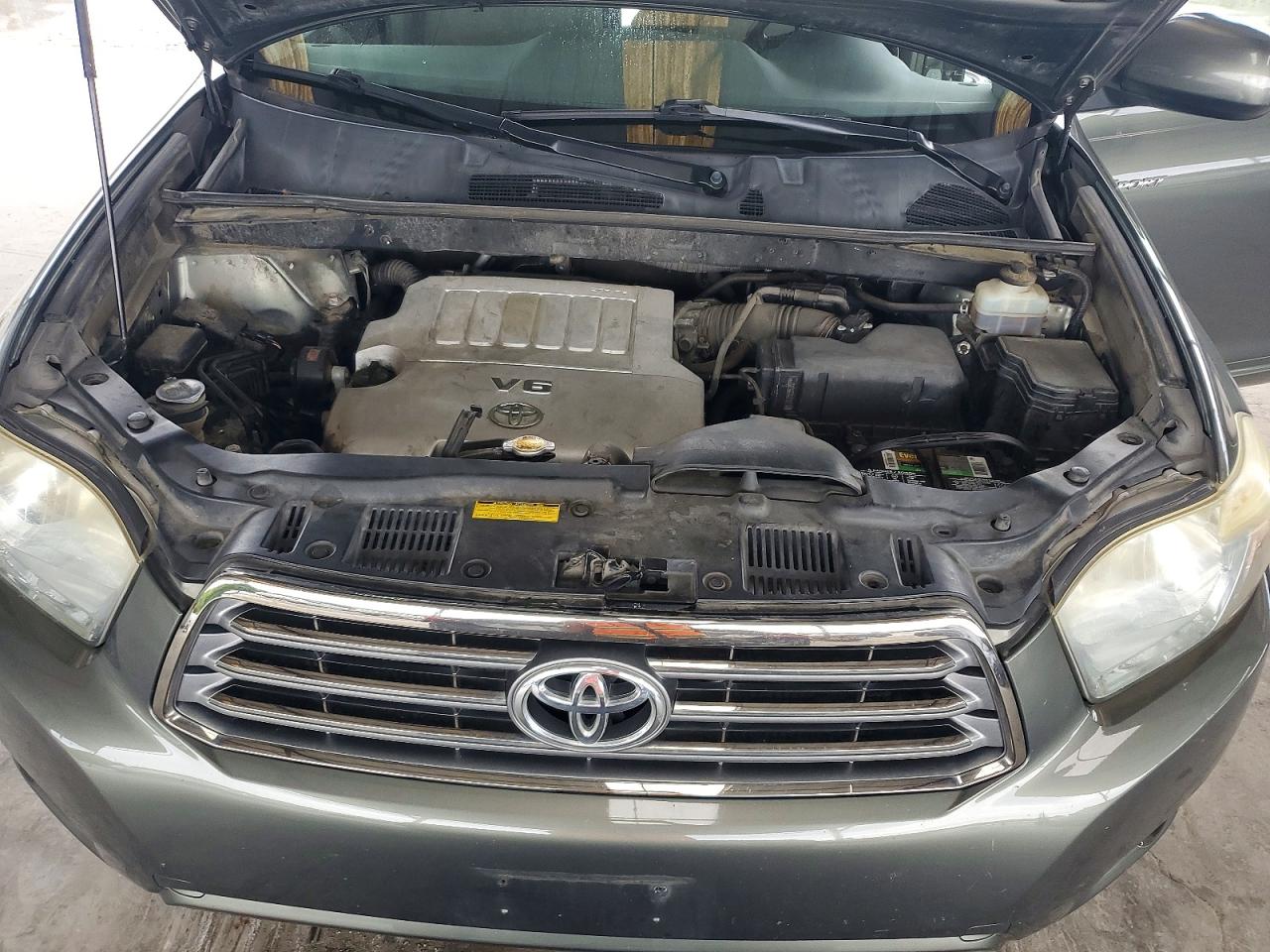 2008 Toyota Highlander Sport Зеленый vin: JTEDS43A982035350
