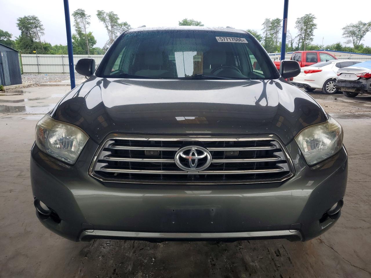 2008 Toyota Highlander Sport Зеленый vin: JTEDS43A982035350