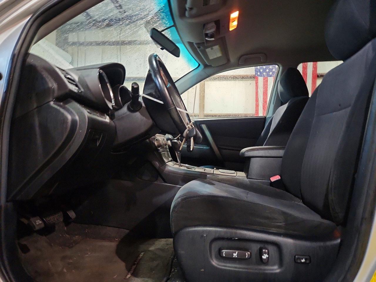 2008 Toyota Highlander Sport Silver vin: JTEDS43AX82010389