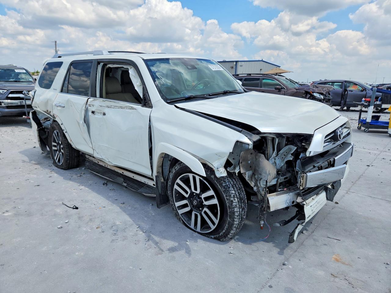 2021 Toyota 4runner Limited White vin: JTEDU5JR3M5230524