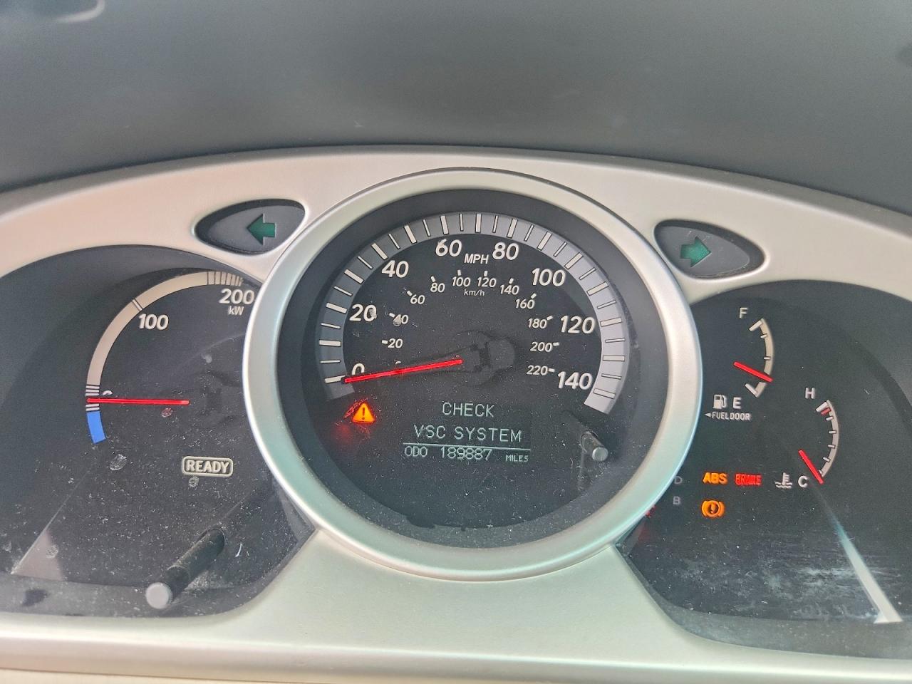 2007 Toyota Highlander Hybrid Зеленый vin: JTEDW21A070021293