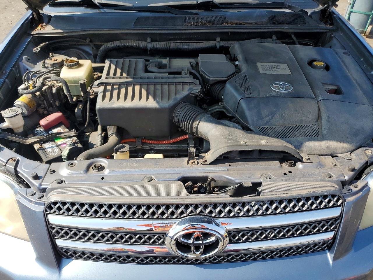 2006 Toyota Highlander Hybrid Blue vin: JTEDW21A160009961