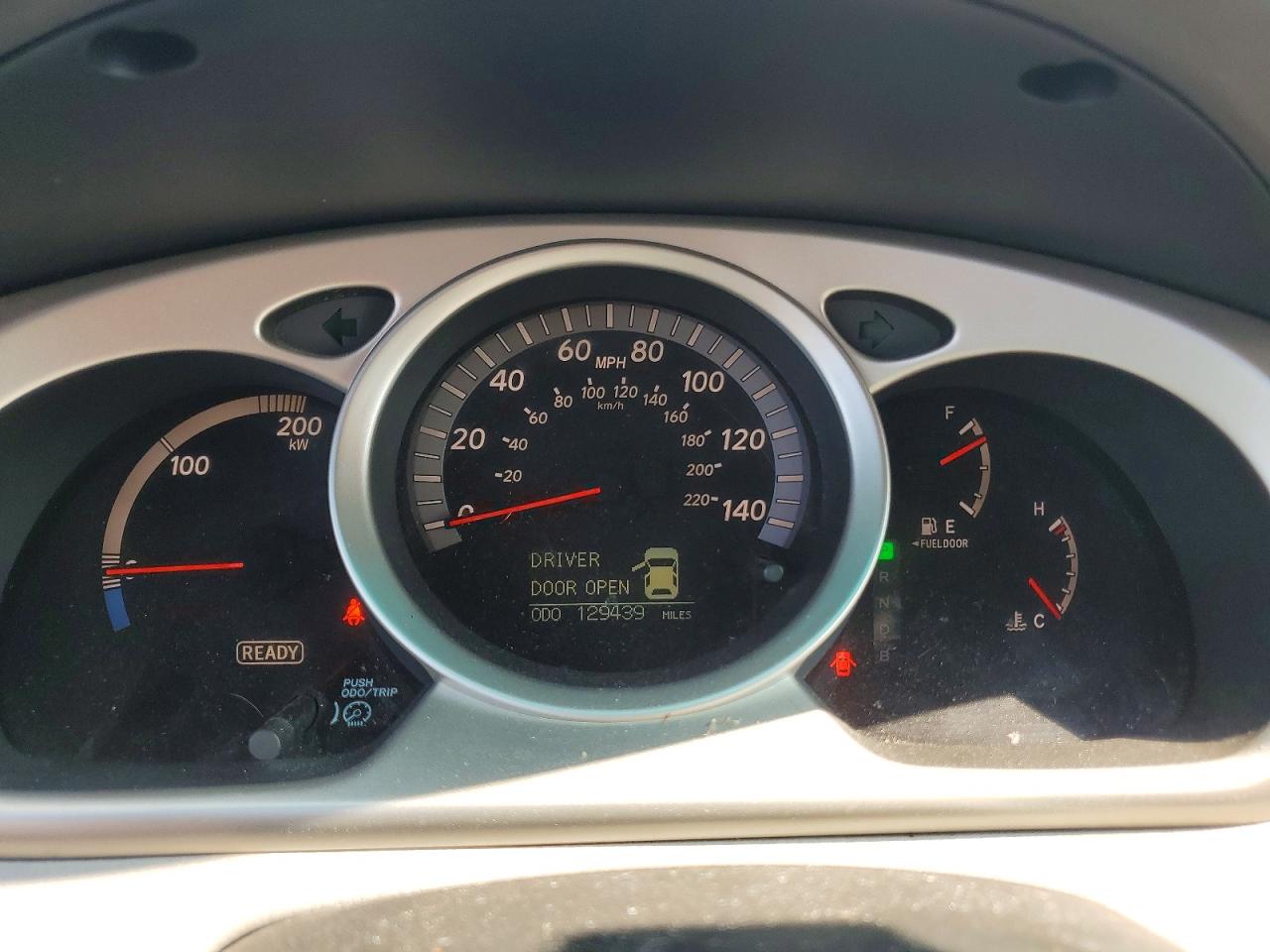 2006 Toyota Highlander Hybrid Blue vin: JTEDW21A160009961