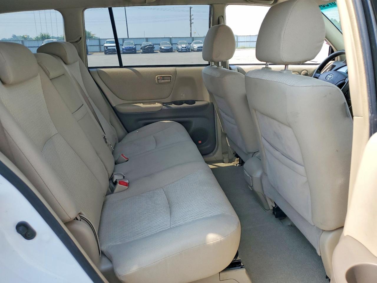 2006 Toyota Highlander Hybrid White vin: JTEDW21A160010852