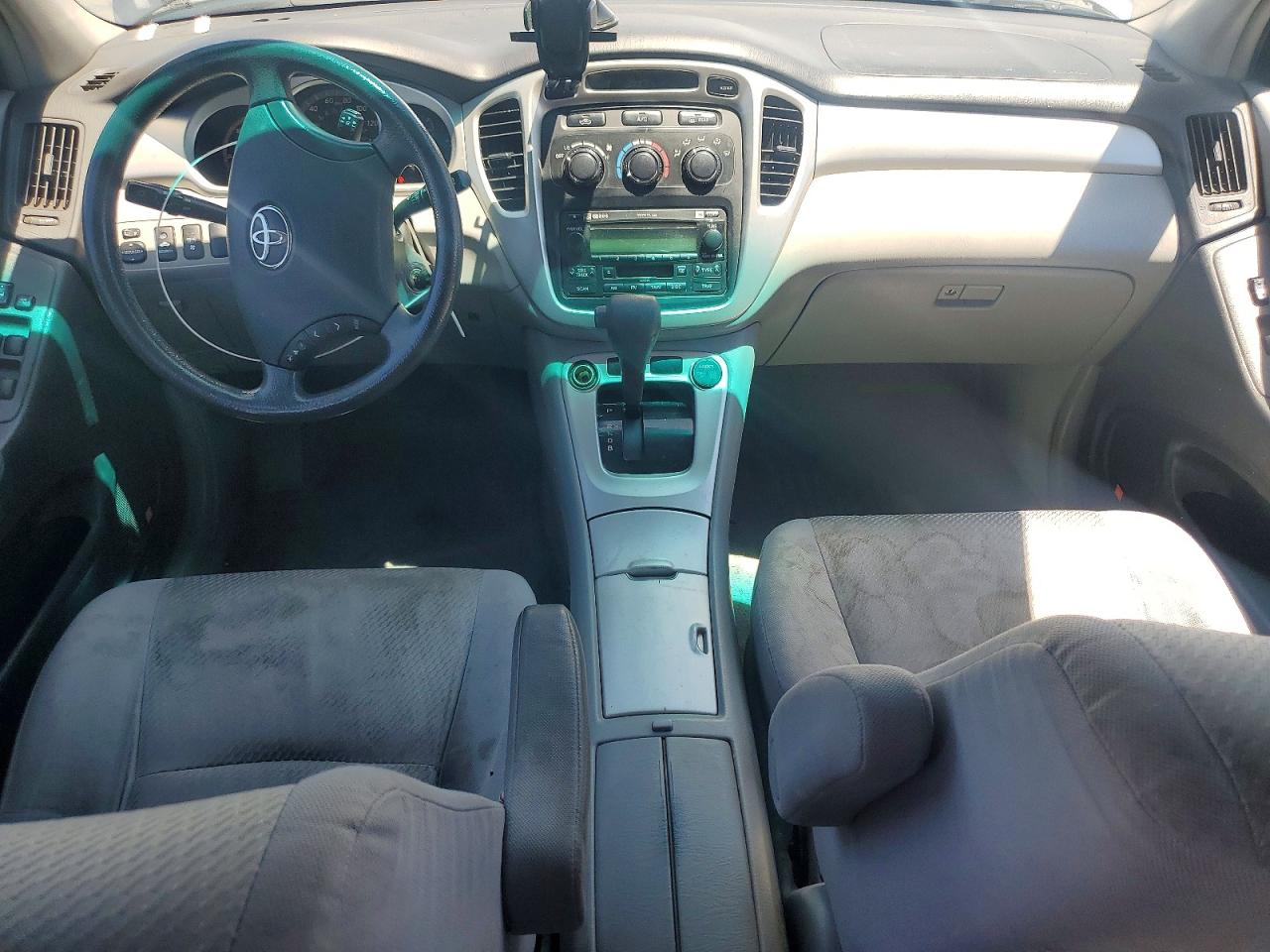 2006 Toyota Highlander Hybrid Синий vin: JTEDW21A260003568