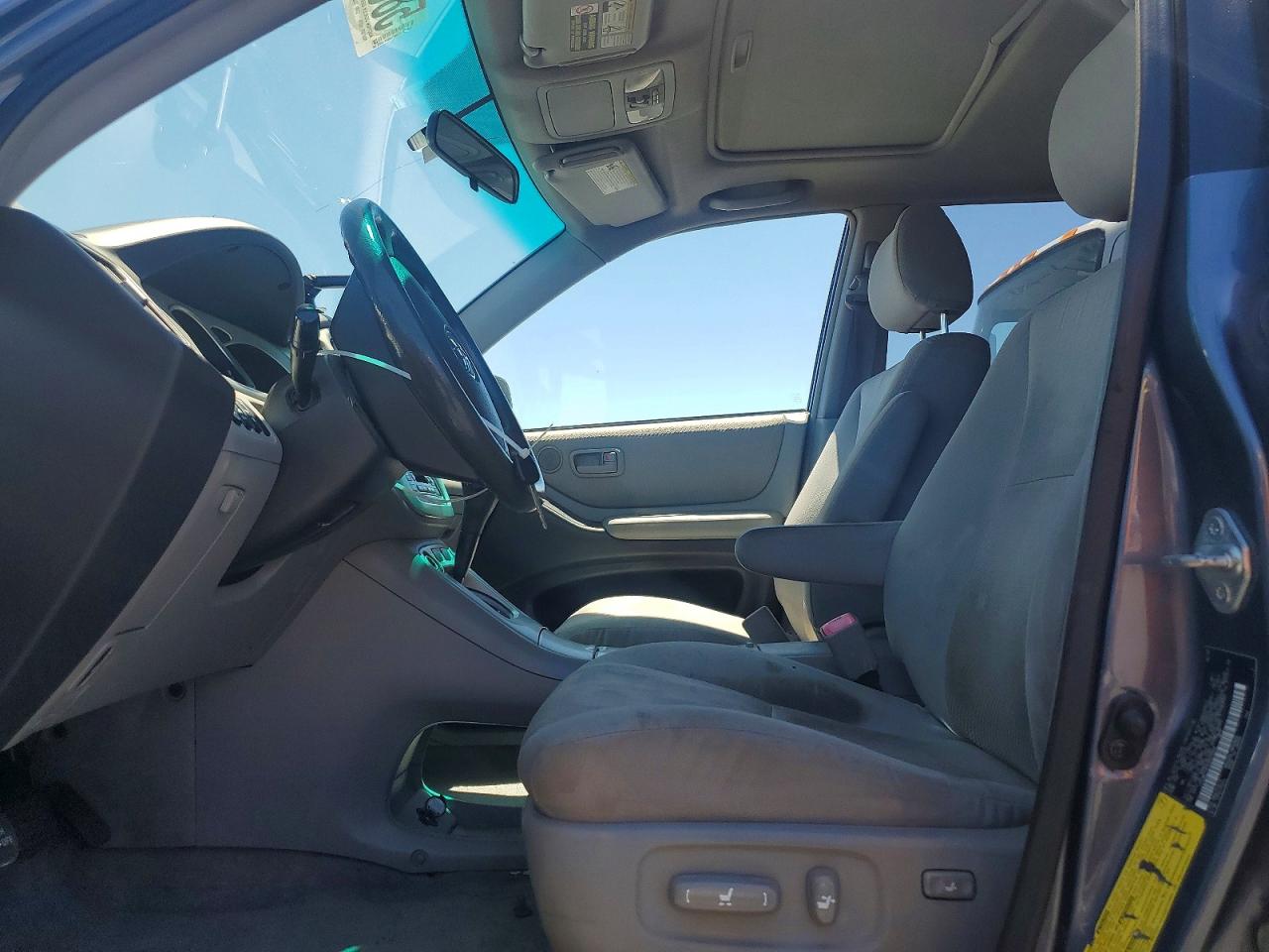 2006 Toyota Highlander Hybrid Синий vin: JTEDW21A260003568