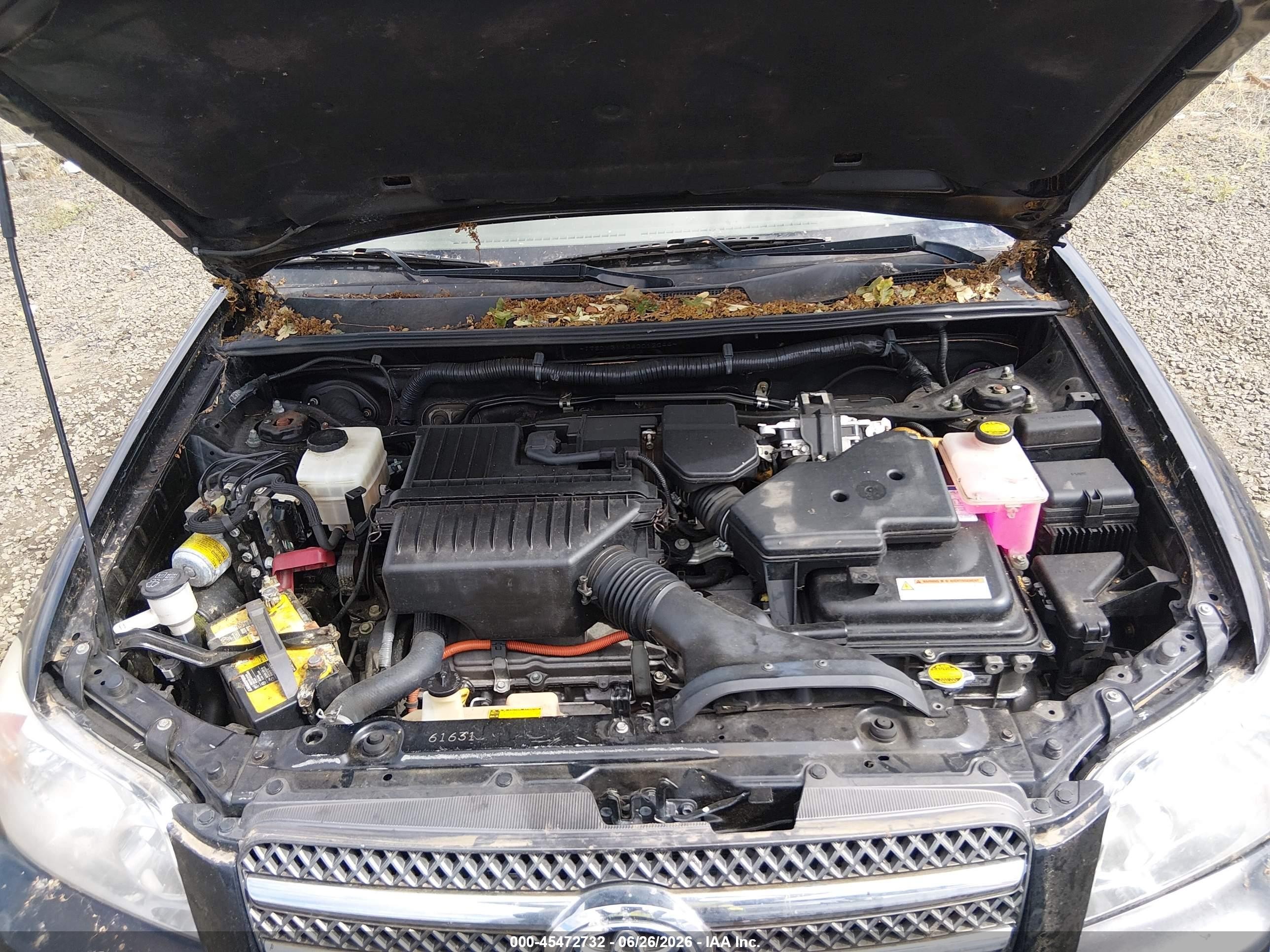 2006 Toyota Highlander Hybrid Limited V6 Black vin: JTEDW21A260012044