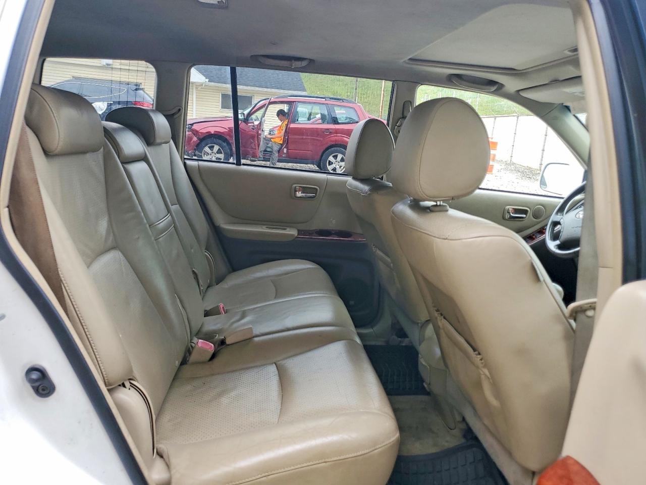 2006 Toyota Highlander Hybrid Белый vin: JTEDW21A360003000