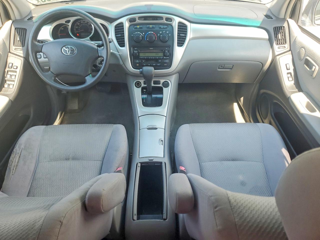 2006 Toyota Highlander Hybrid Blue vin: JTEDW21A360004258