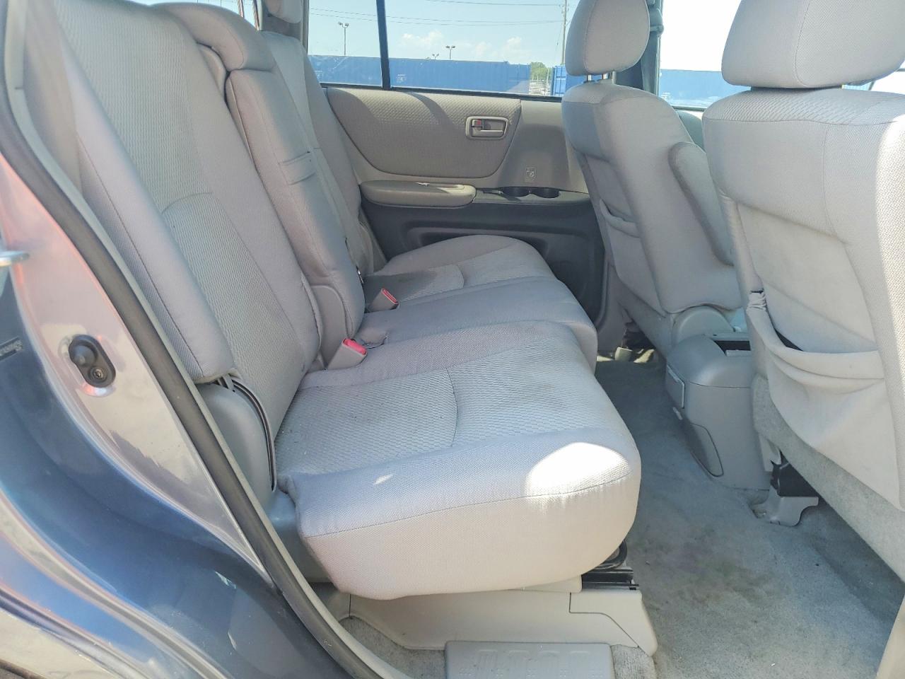 2006 Toyota Highlander Hybrid Blue vin: JTEDW21A360004258