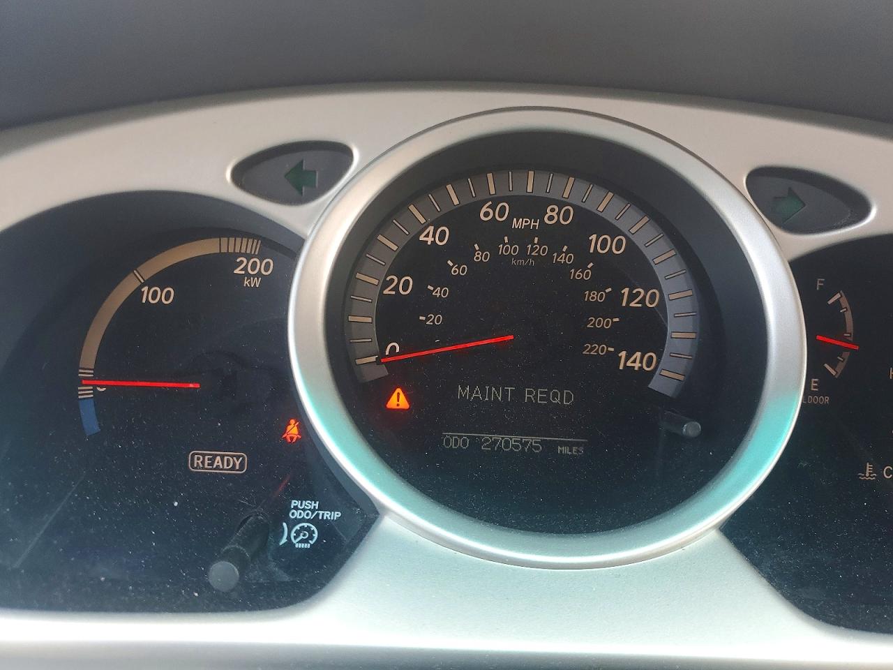 2006 Toyota Highlander Hybrid Blue vin: JTEDW21A360004258