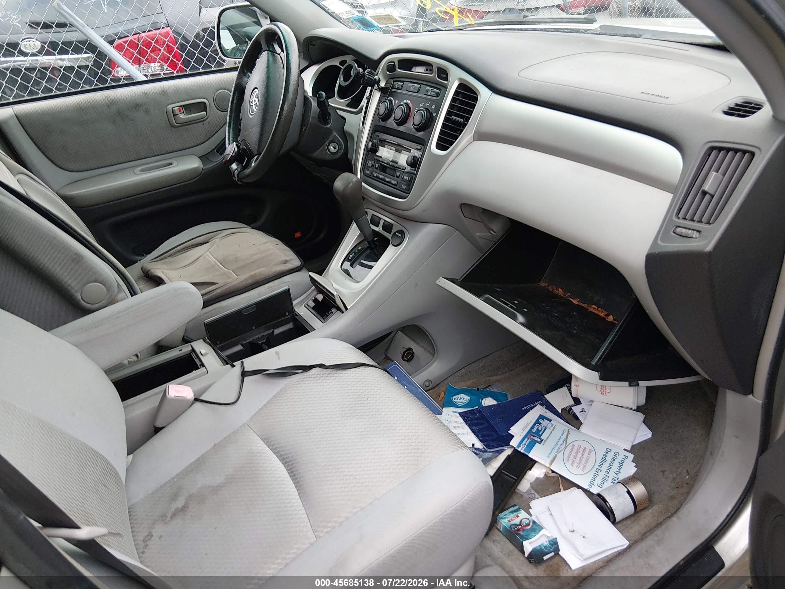 2006 Toyota Highlander Hybrid V6 Gray vin: JTEDW21A360004440