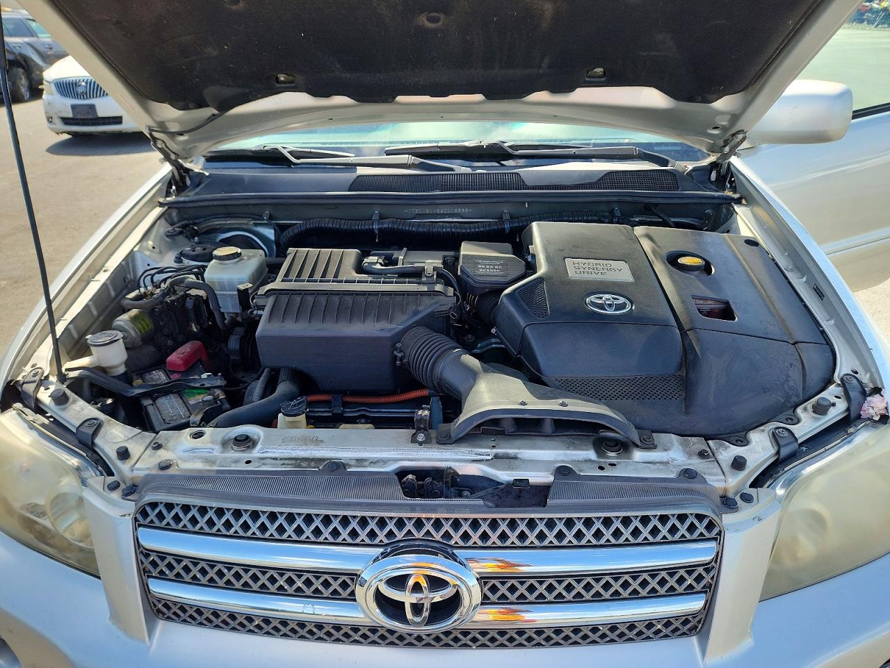 2006 Toyota Highlander Hybrid Silver vin: JTEDW21A360015888