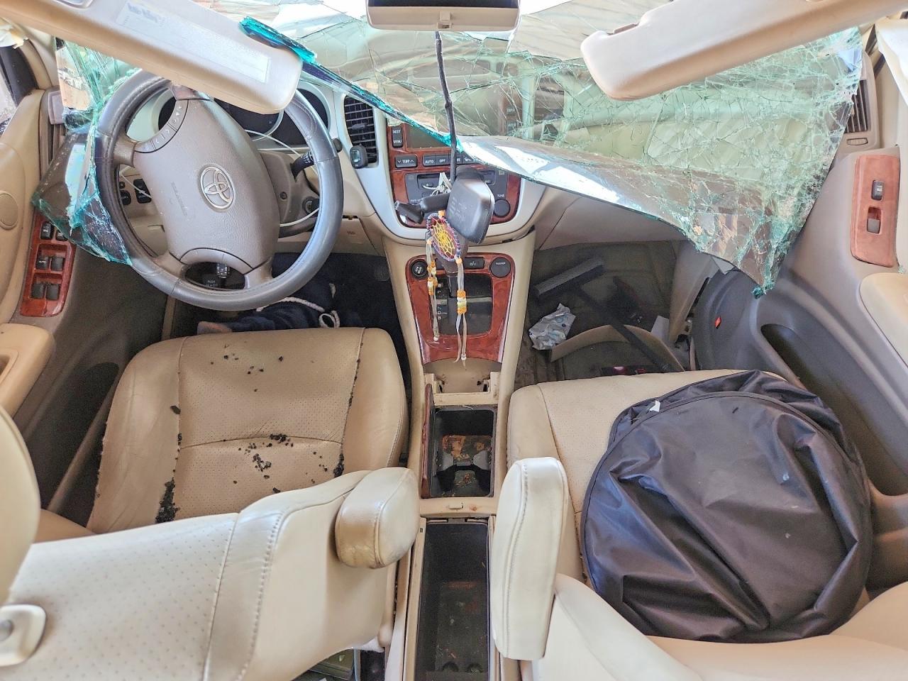 2007 Toyota Highlander Hybrid Бежевый vin: JTEDW21A370020901