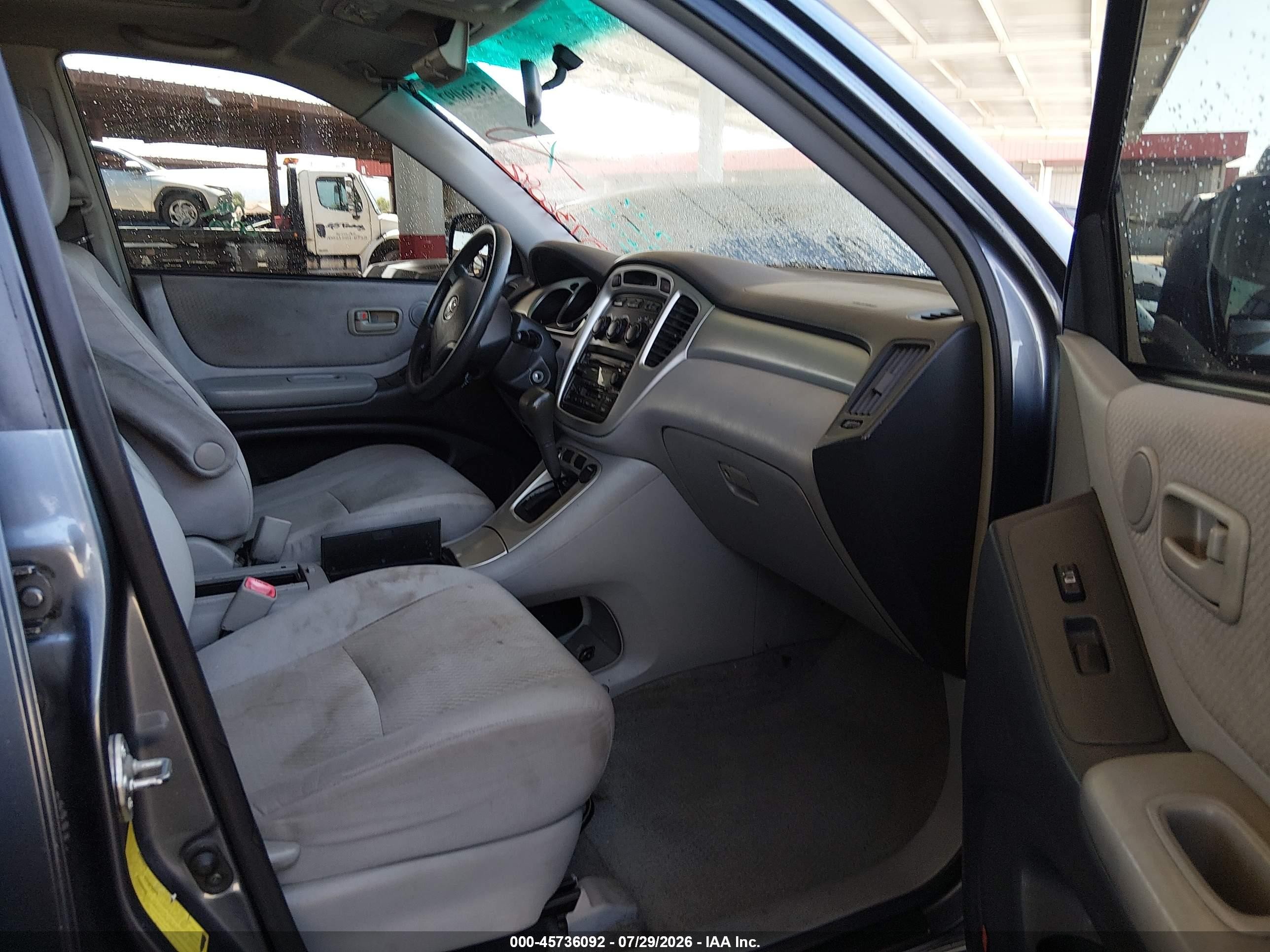 2006 Toyota Highlander Hybrid V6 Gray vin: JTEDW21A460016175