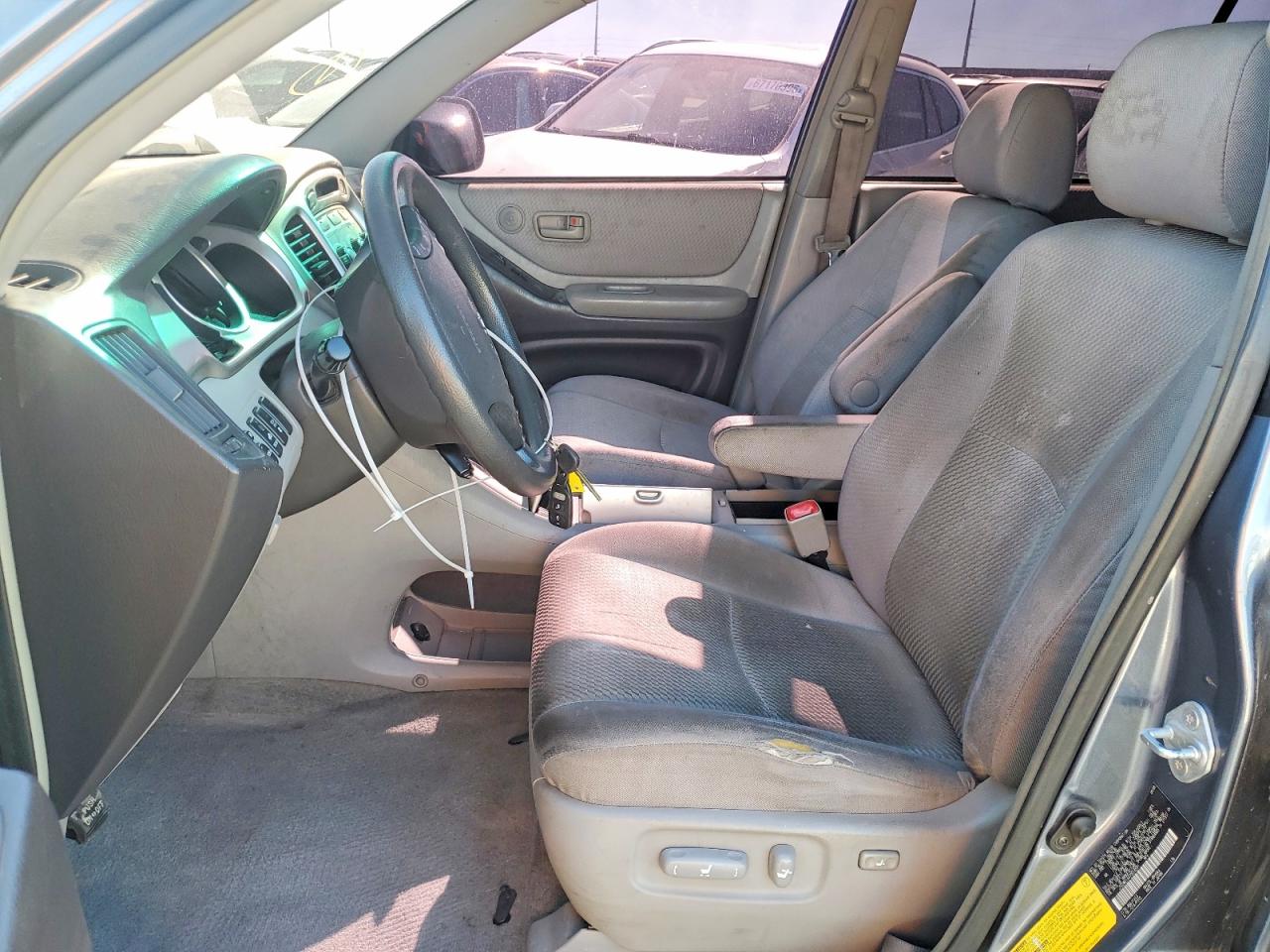 2007 Toyota Highlander Hybrid Base Синий vin: JTEDW21A470018591