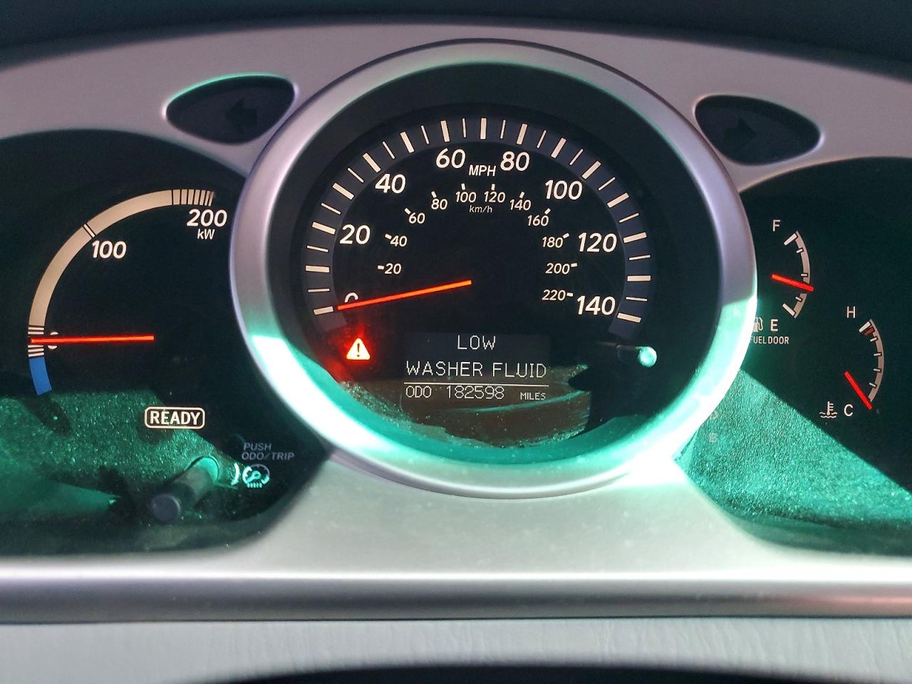 2007 Toyota Highlander Hybrid Base Синий vin: JTEDW21A470018591