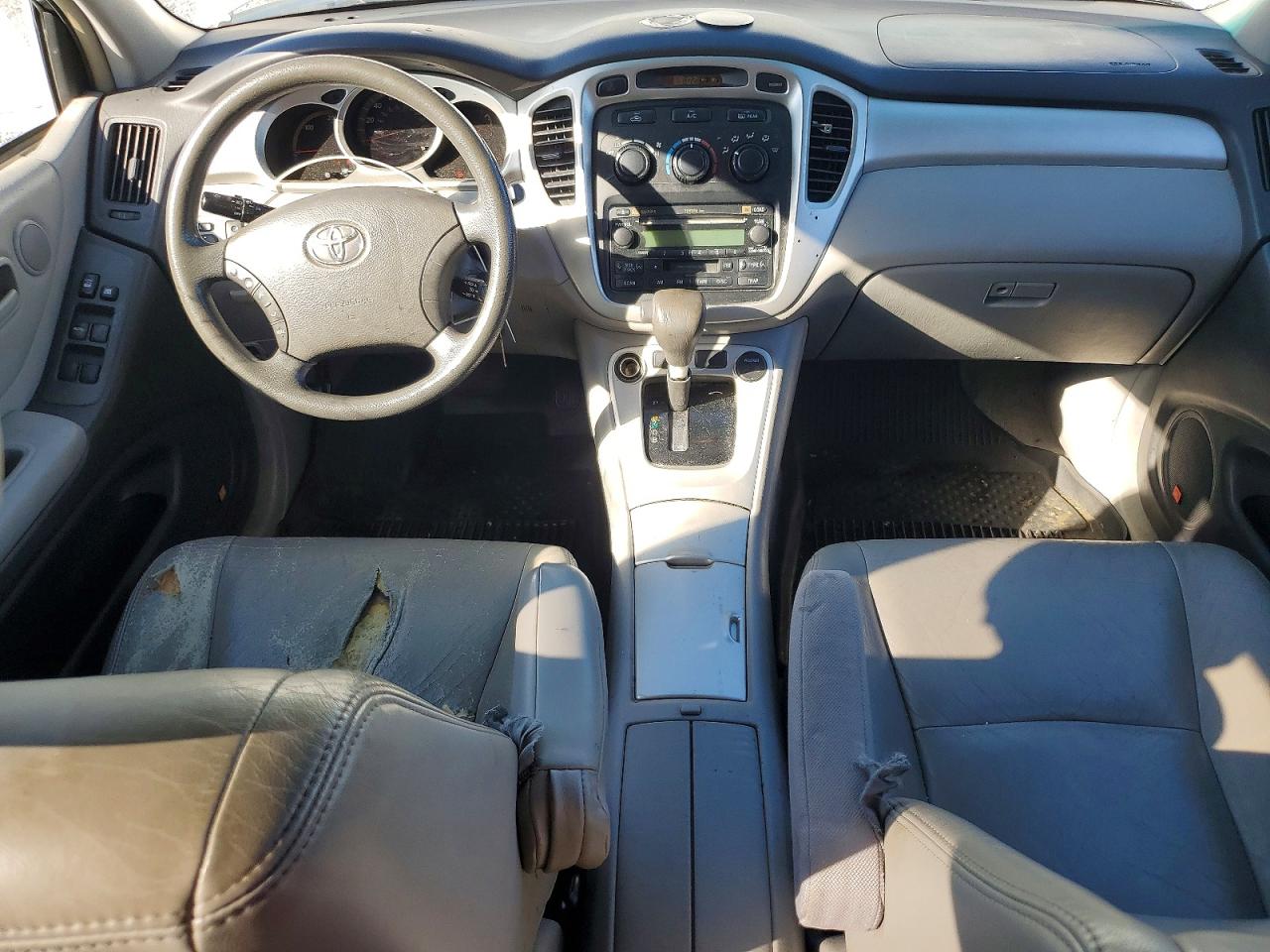2006 Toyota Highlander Hybrid White vin: JTEDW21A560010174