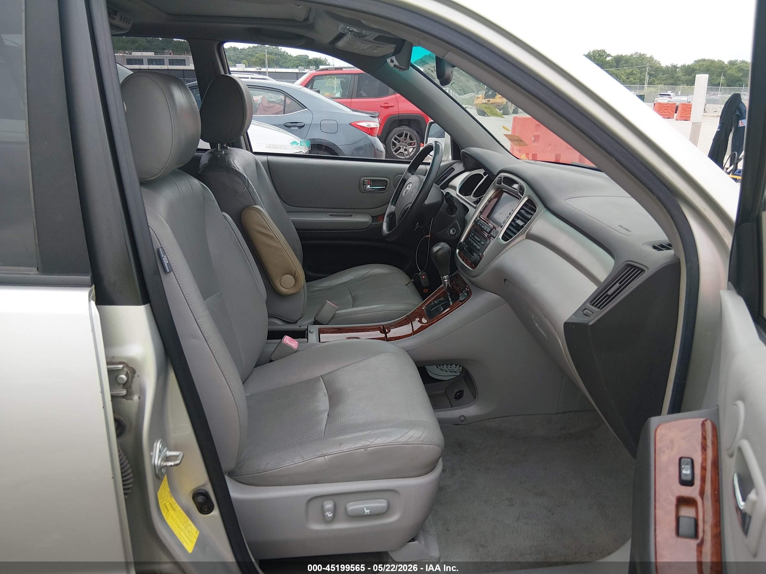 2006 Toyota Highlander Hybrid Limited V6 Silver vin: JTEDW21A560015522