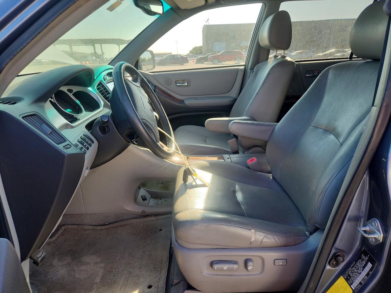 2006 Toyota Highlander Hybrid Blue vin: JTEDW21A660016405