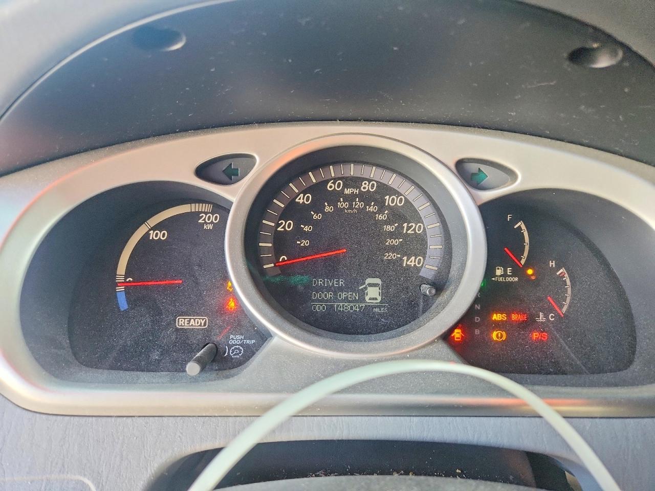 2006 Toyota Highlander Hybrid Blue vin: JTEDW21A660016405