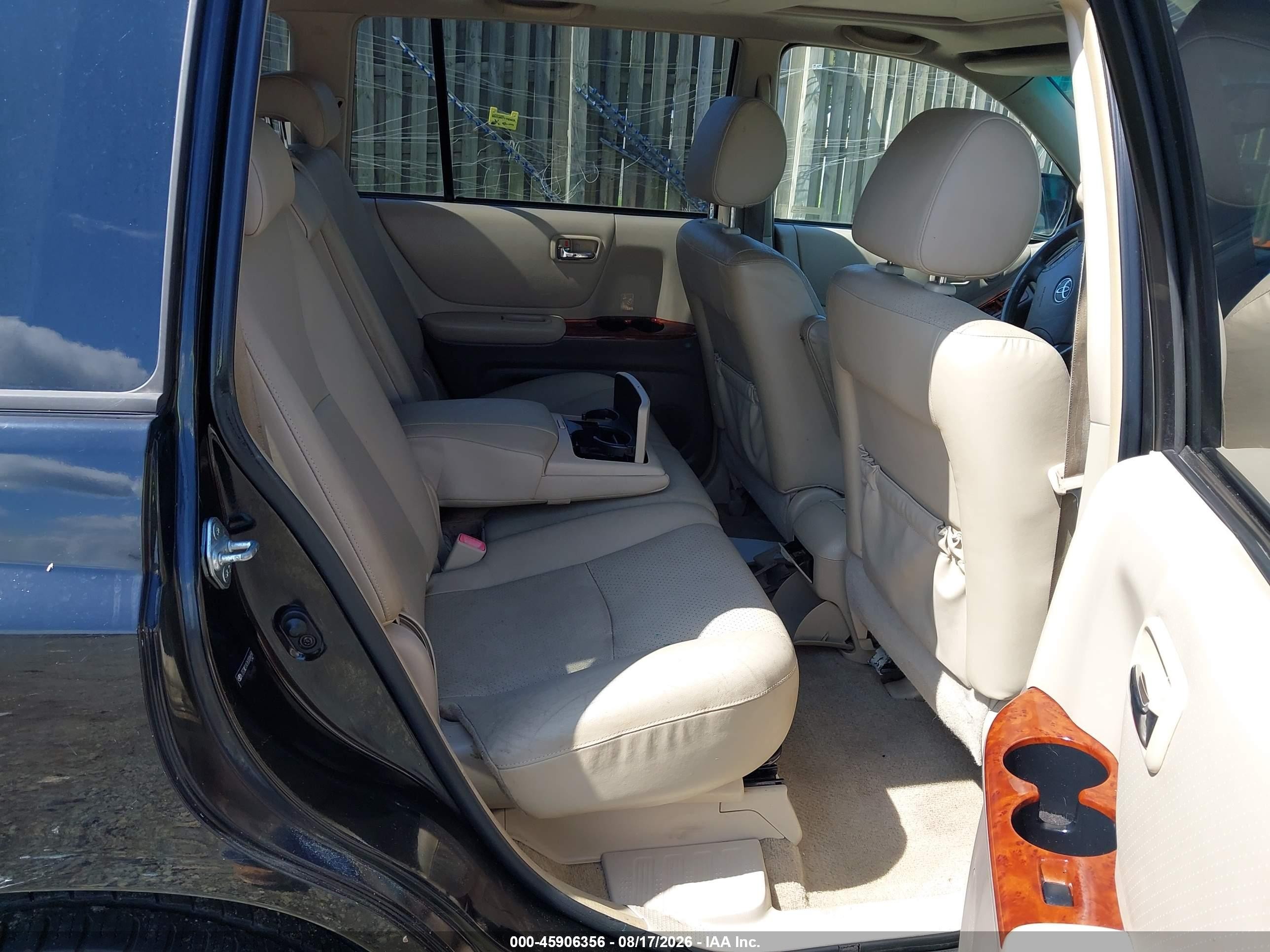 2006 Toyota Highlander Hybrid Limited V6 Black vin: JTEDW21A760006658