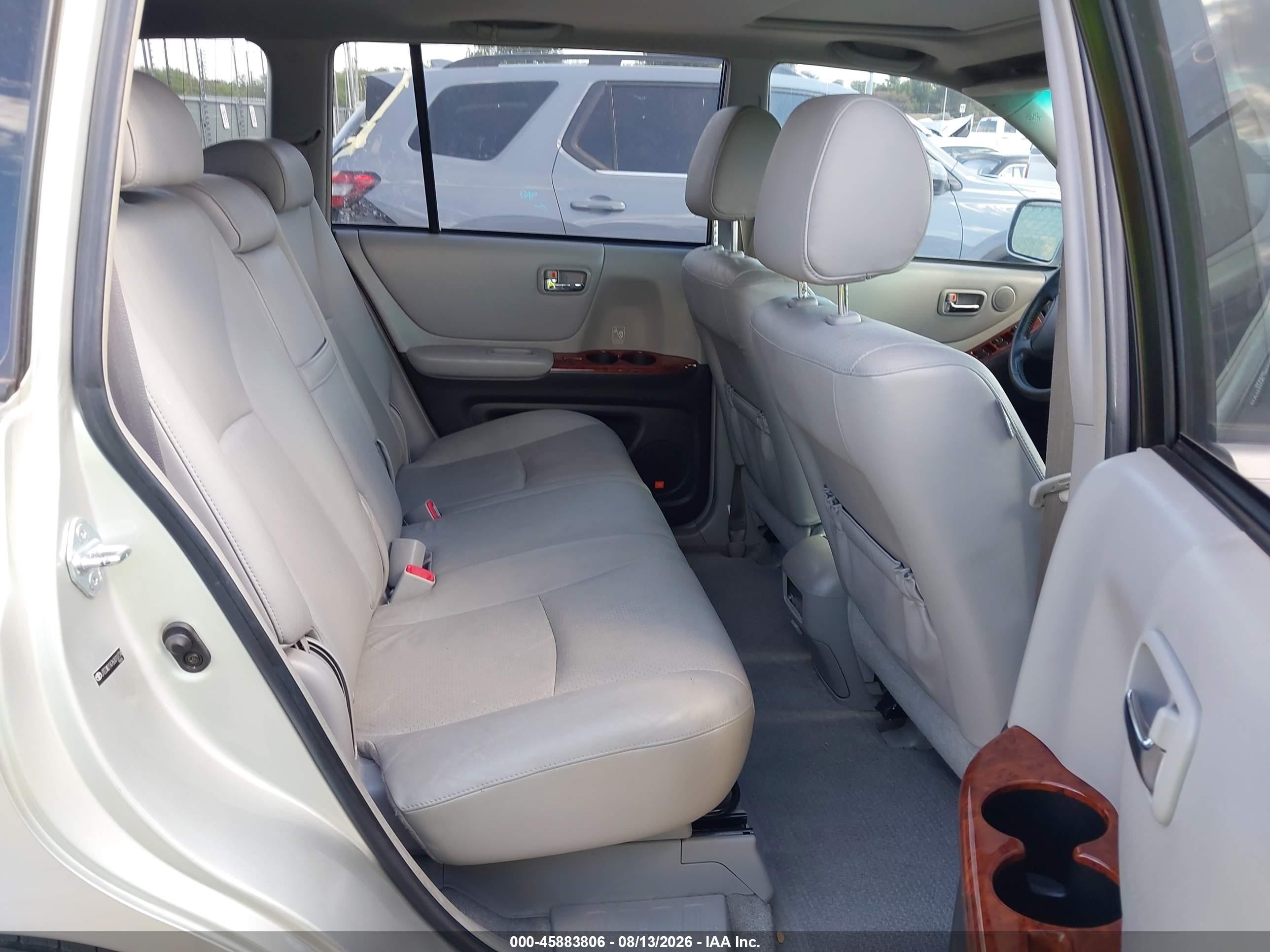 2006 Toyota Highlander Hybrid Limited V6 Silver vin: JTEDW21A760010774