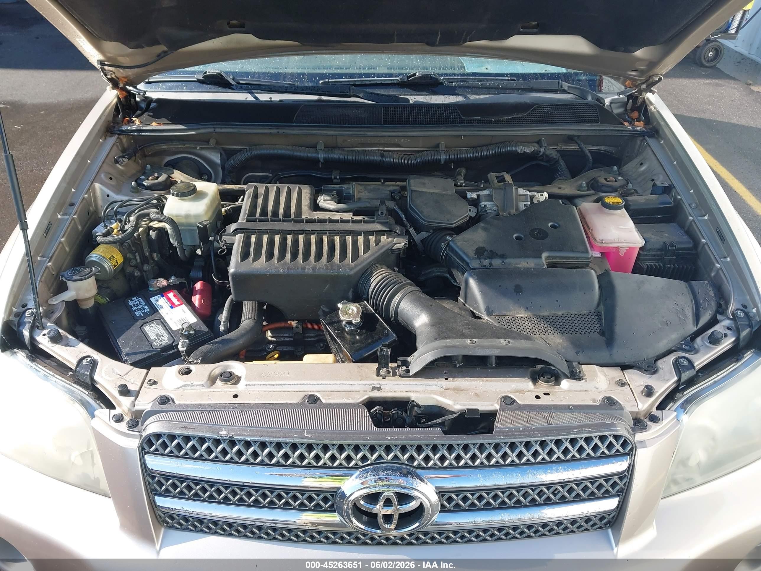 2006 Toyota Highlander Hybrid V6 Tan vin: JTEDW21A760013190