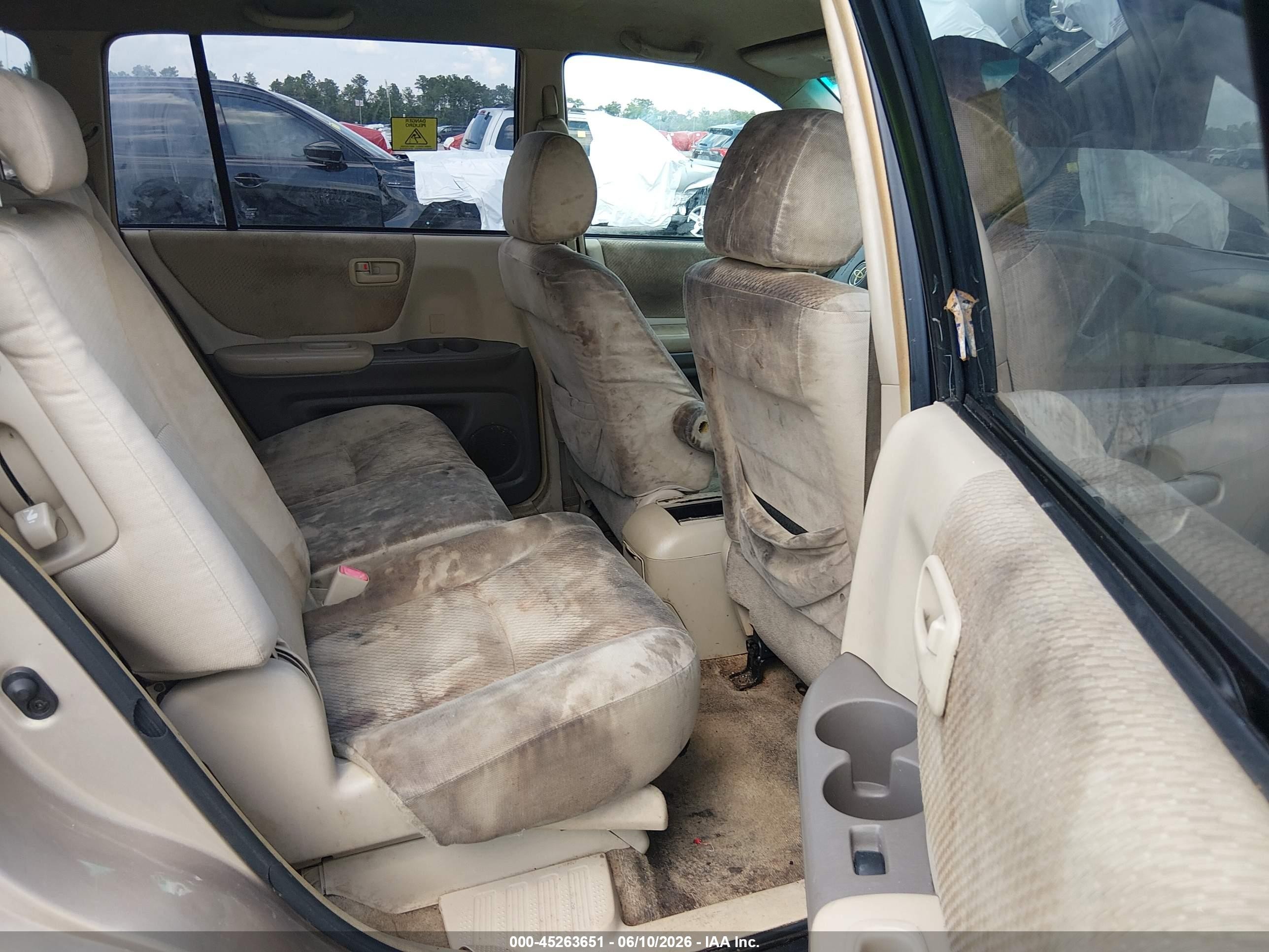 2006 Toyota Highlander Hybrid V6 Tan vin: JTEDW21A760013190