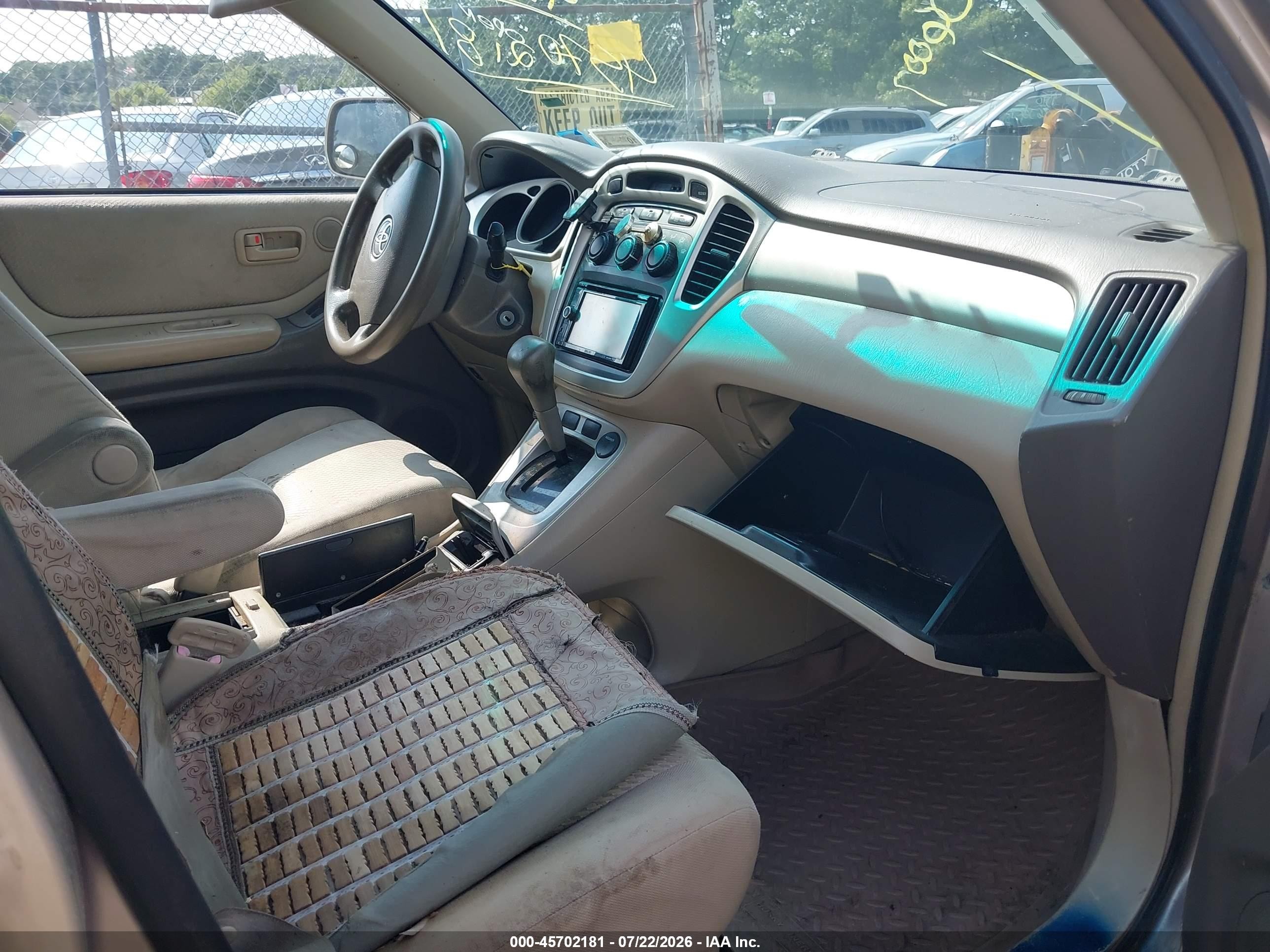 2007 Toyota Highlander Hybrid V6 Gold vin: JTEDW21A770020187