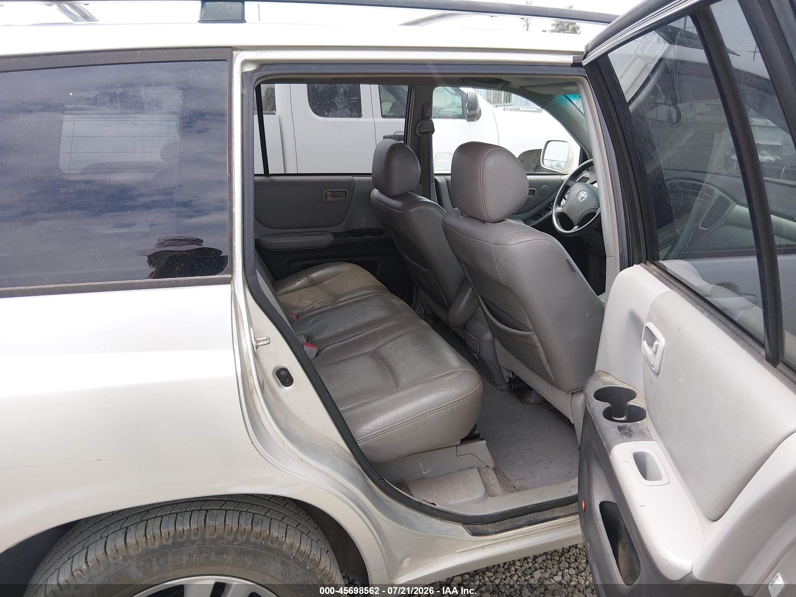 2006 Toyota Highlander Hybrid V6 Silver vin: JTEDW21A860015787
