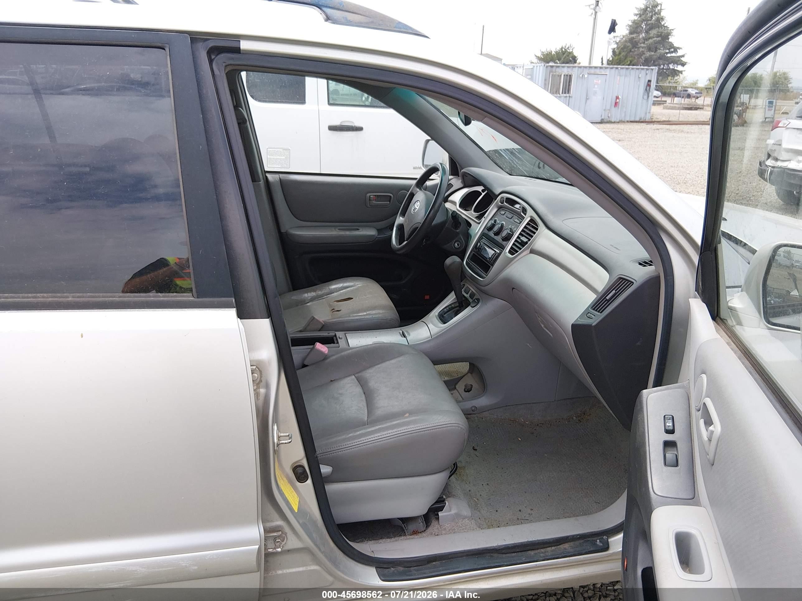 2006 Toyota Highlander Hybrid V6 Silver vin: JTEDW21A860015787