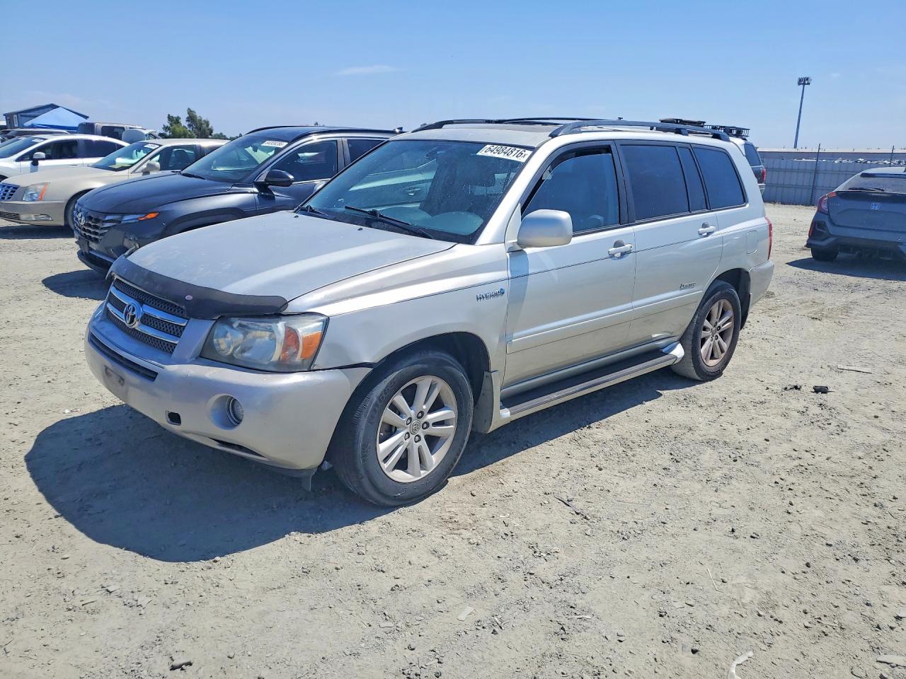 2006 Toyota Highlander Hybrid Серый vin: JTEDW21A960015183