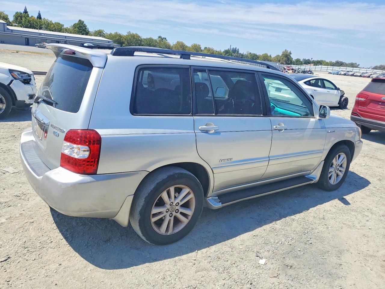 2006 Toyota Highlander Hybrid Серый vin: JTEDW21A960015183