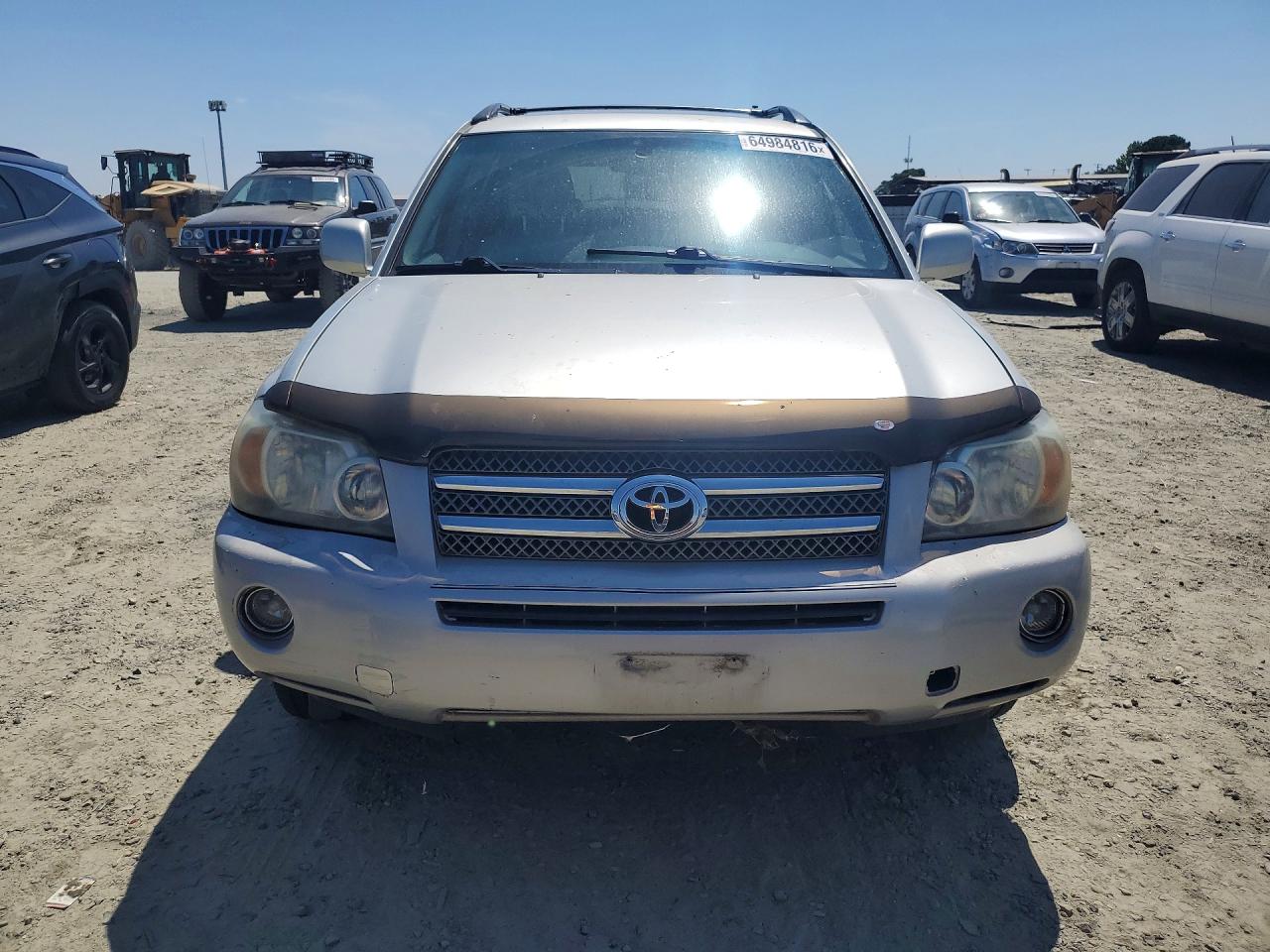 2006 Toyota Highlander Hybrid Серый vin: JTEDW21A960015183