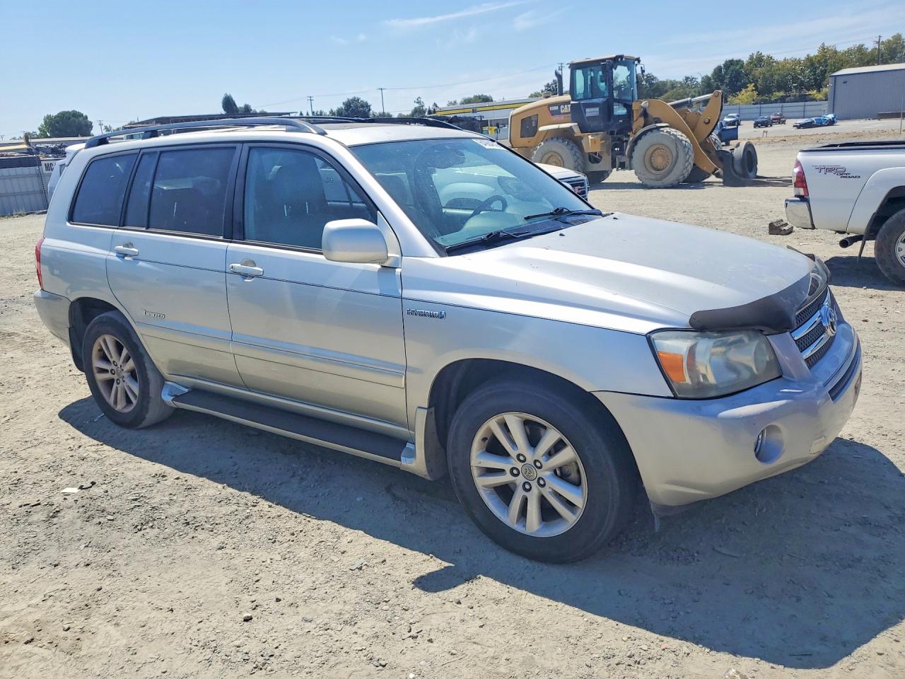 2006 Toyota Highlander Hybrid Серый vin: JTEDW21A960015183
