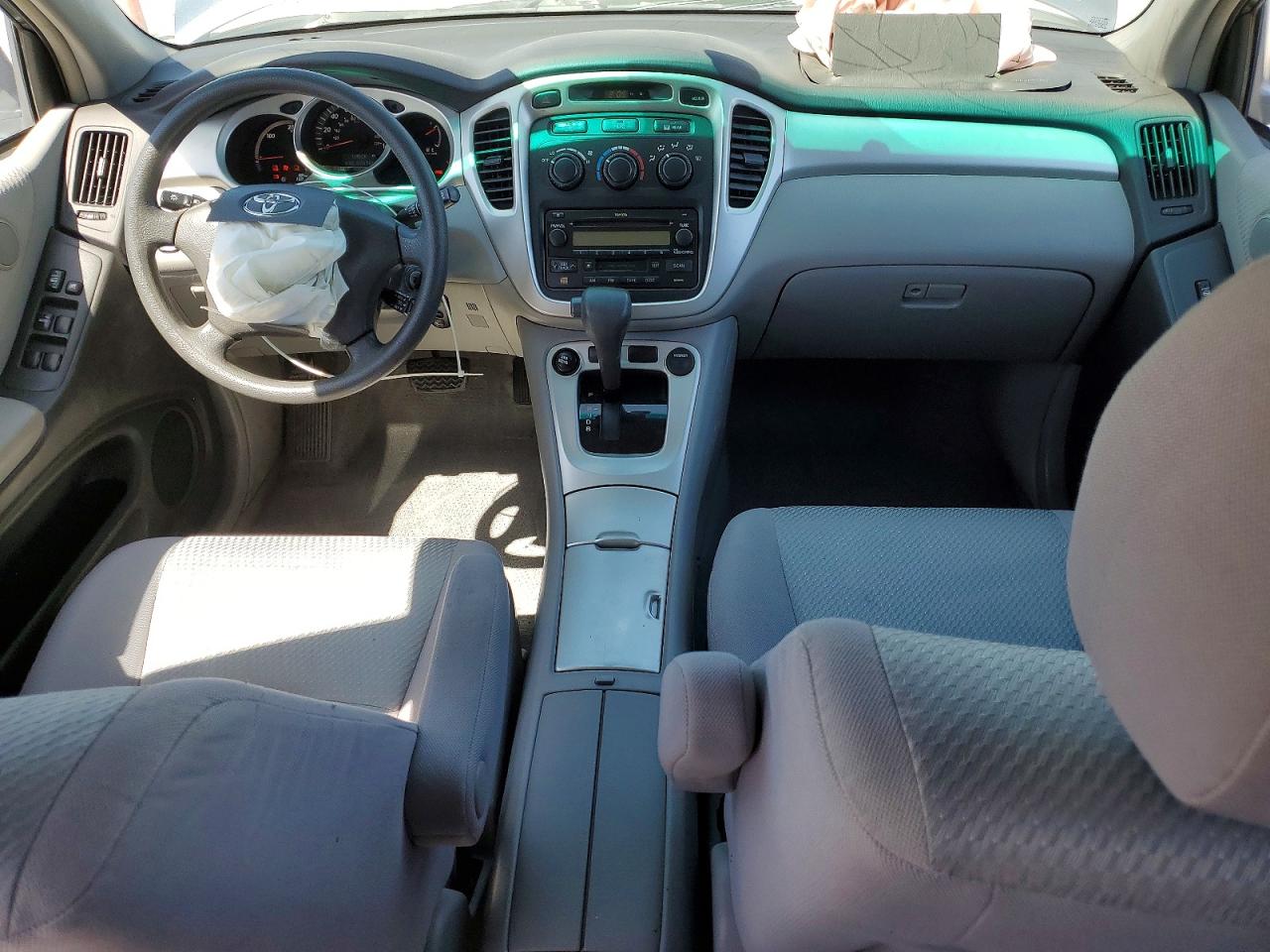 2006 Toyota Highlander Hybrid Blue vin: JTEDW21AX60008825