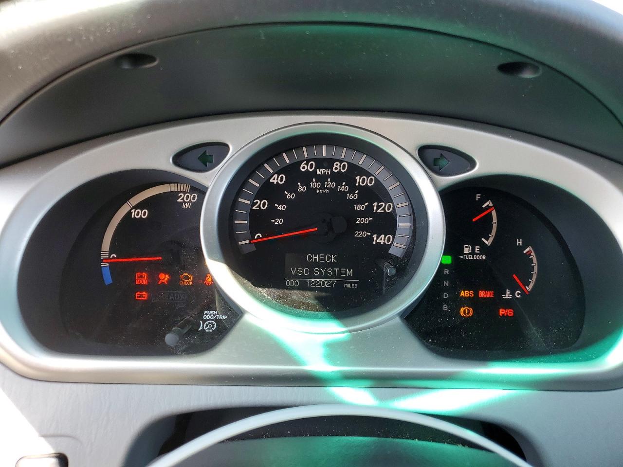 2006 Toyota Highlander Hybrid Blue vin: JTEDW21AX60008825