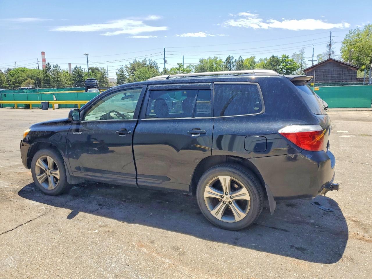 2010 Toyota Highlander Sport Black vin: JTEEK3EH0A2152118