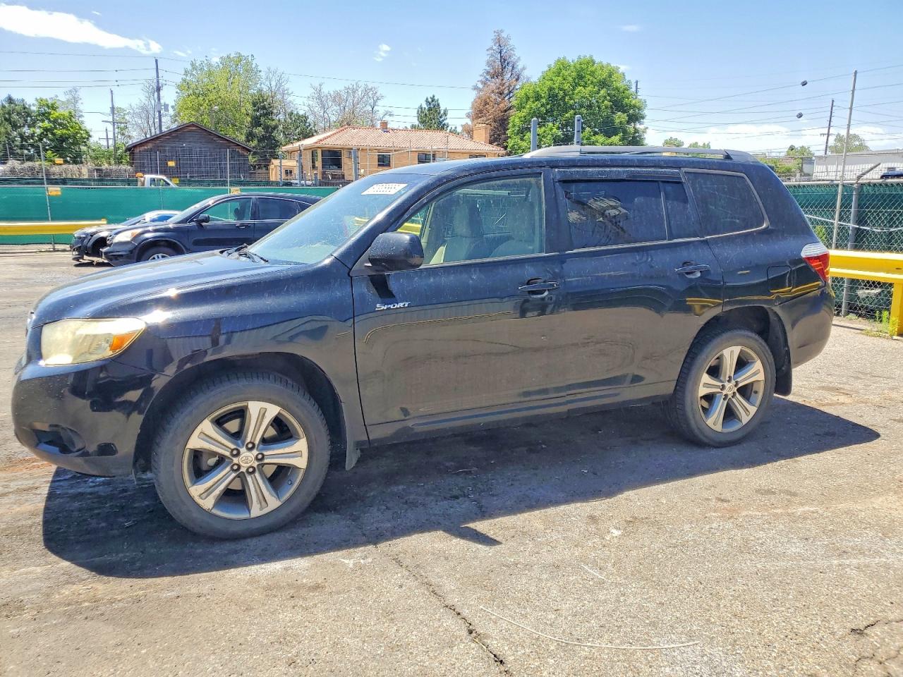 2010 Toyota Highlander Sport Black vin: JTEEK3EH0A2152118