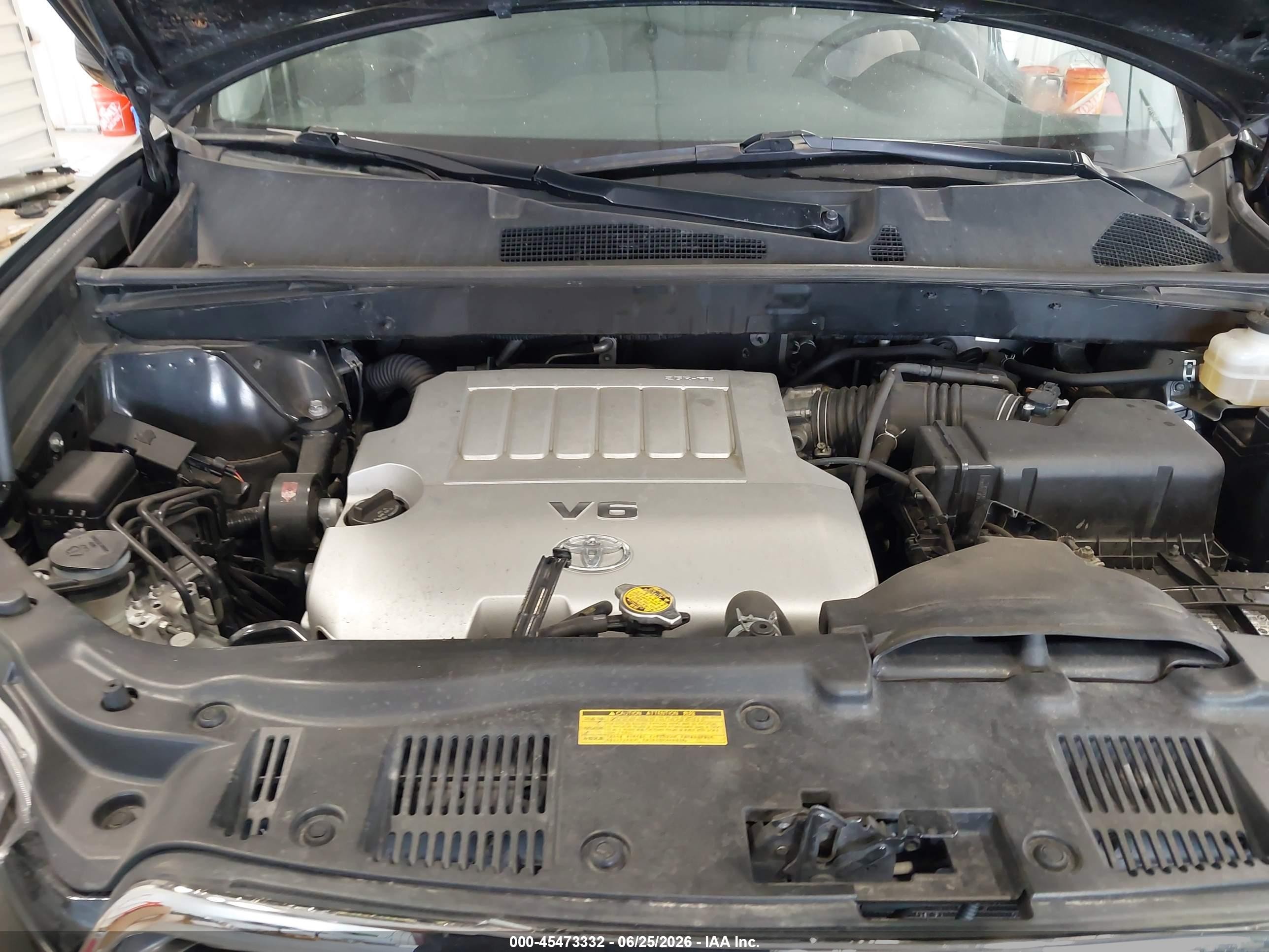 2010 Toyota Highlander Sport V6 Черный vin: JTEEK3EH1A2152757