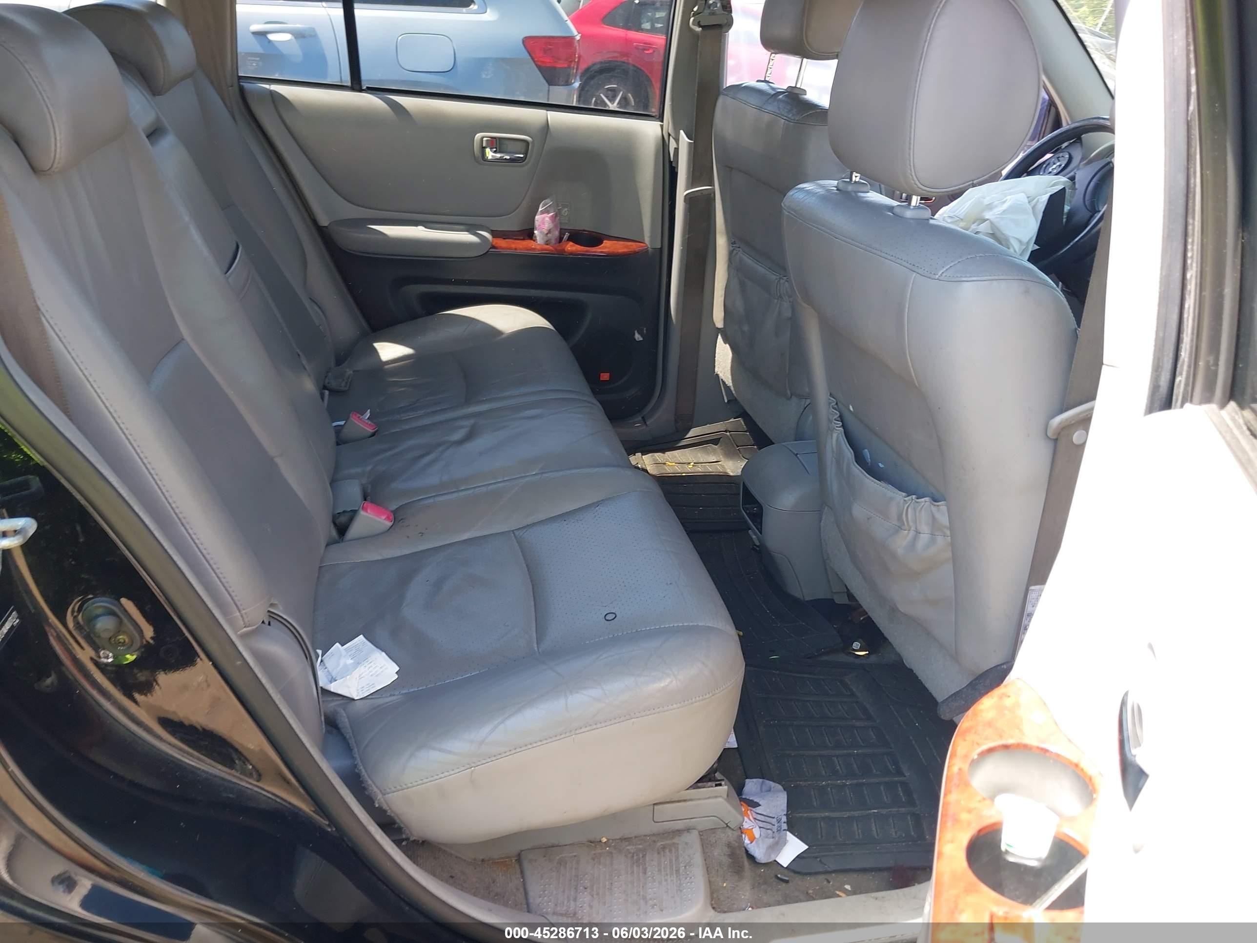2004 Toyota Highlander Limited V6 Черный vin: JTEEP21A040031271