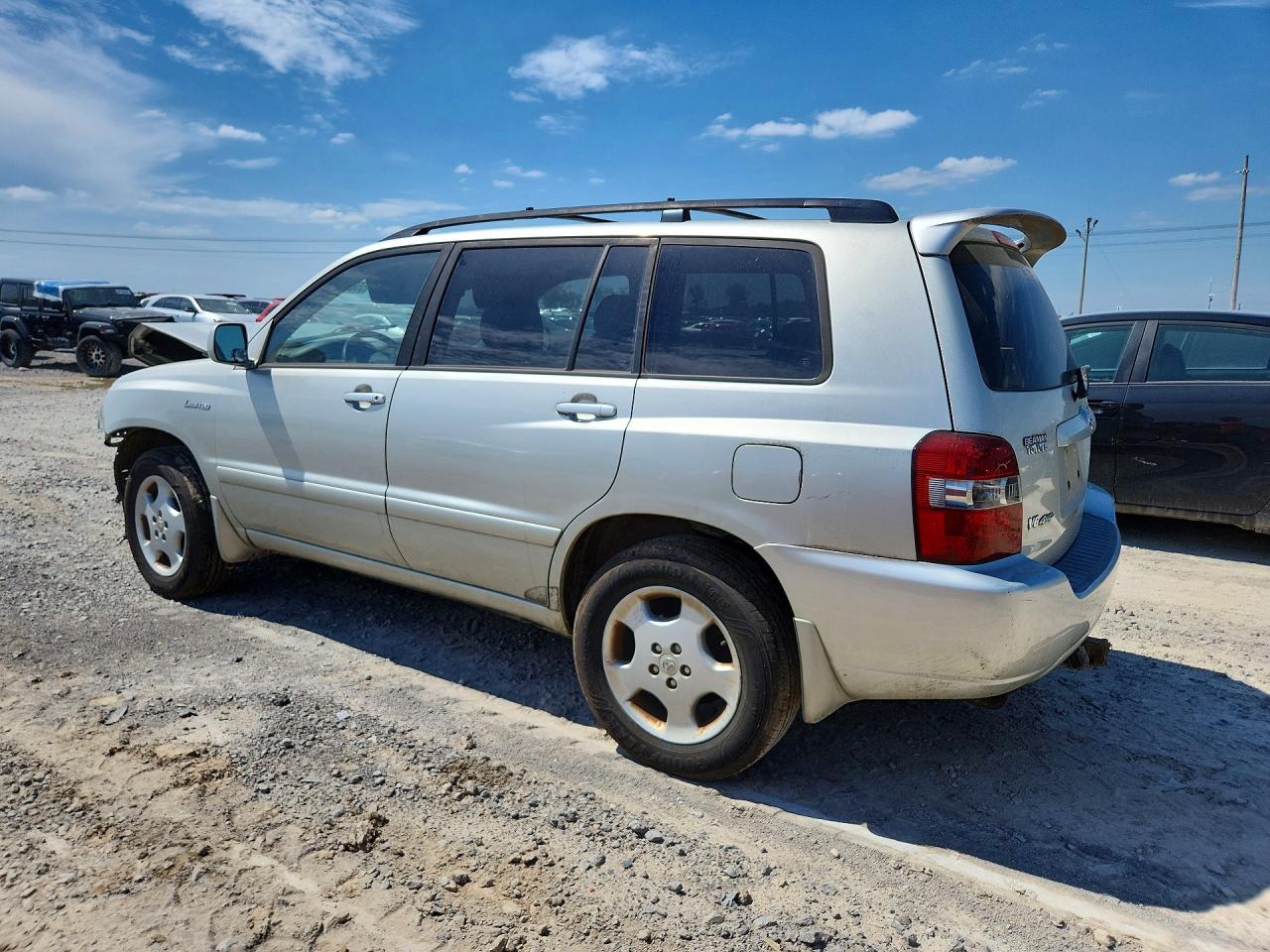 2004 Toyota Highlander Limited Silver vin: JTEEP21A040037426