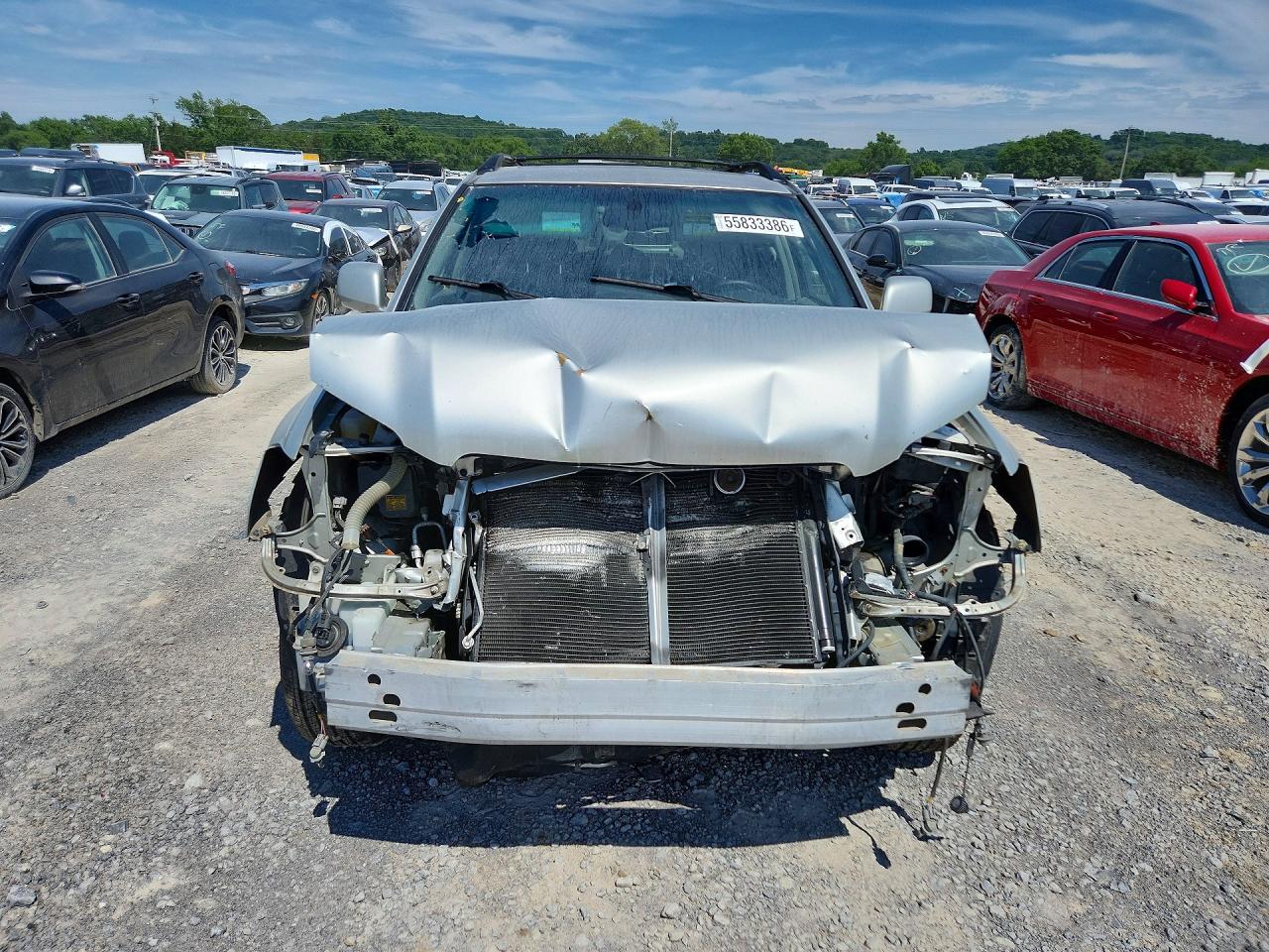 2004 Toyota Highlander Limited Silver vin: JTEEP21A040037426