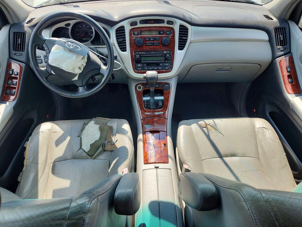 2004 Toyota Highlander Limited Silver vin: JTEEP21A040037426