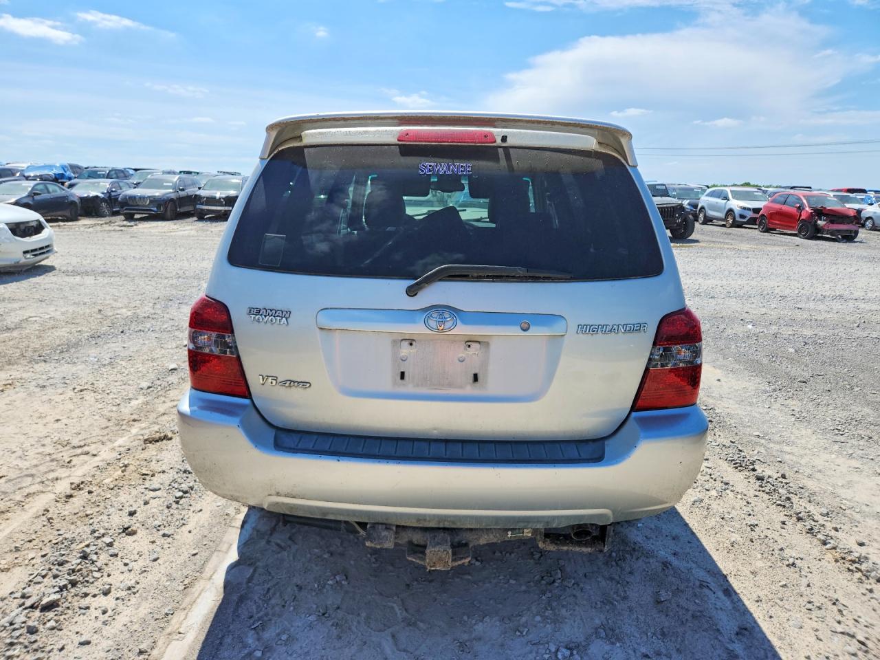 2004 Toyota Highlander Limited Silver vin: JTEEP21A040037426