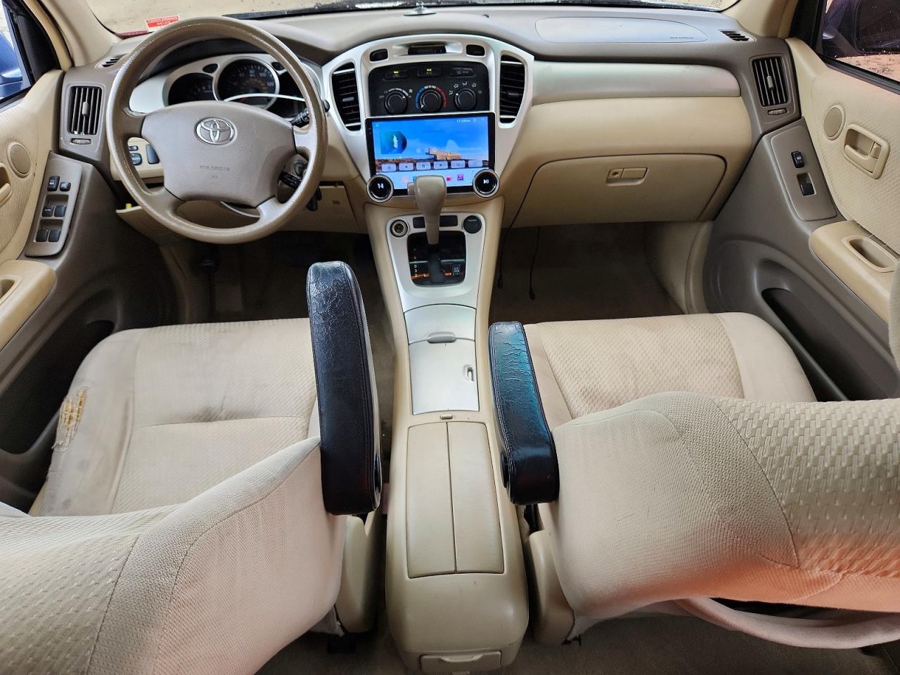 2004 Toyota Highlander Base Teal vin: JTEEP21A040053545