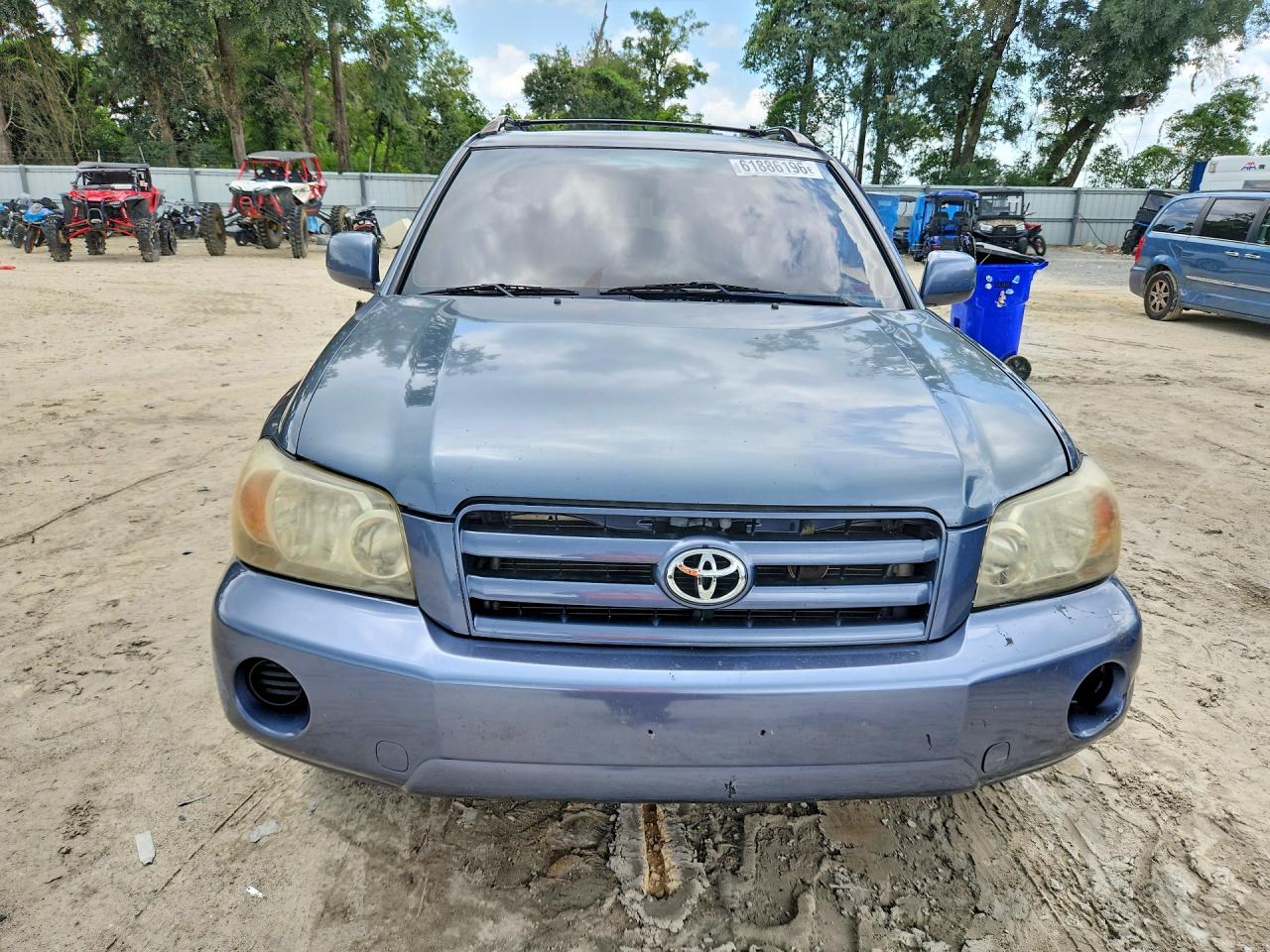 2004 Toyota Highlander Base Teal vin: JTEEP21A040053545