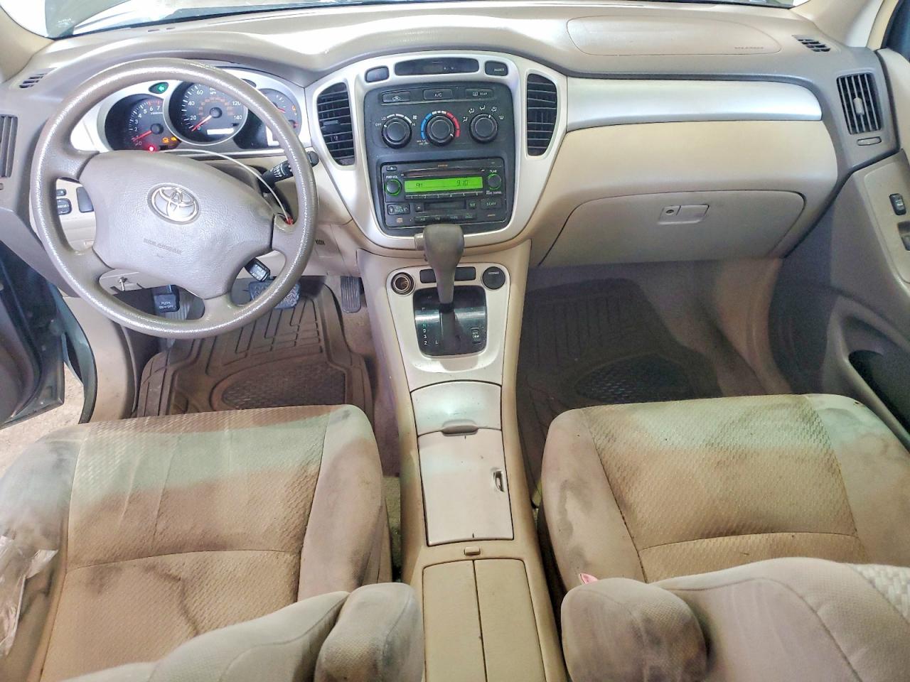 2005 Toyota Highlander Limited Зеленый vin: JTEEP21A050126544