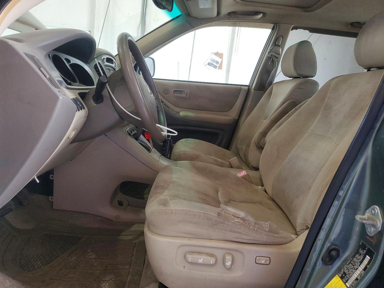 2005 Toyota Highlander Limited Зеленый vin: JTEEP21A050126544